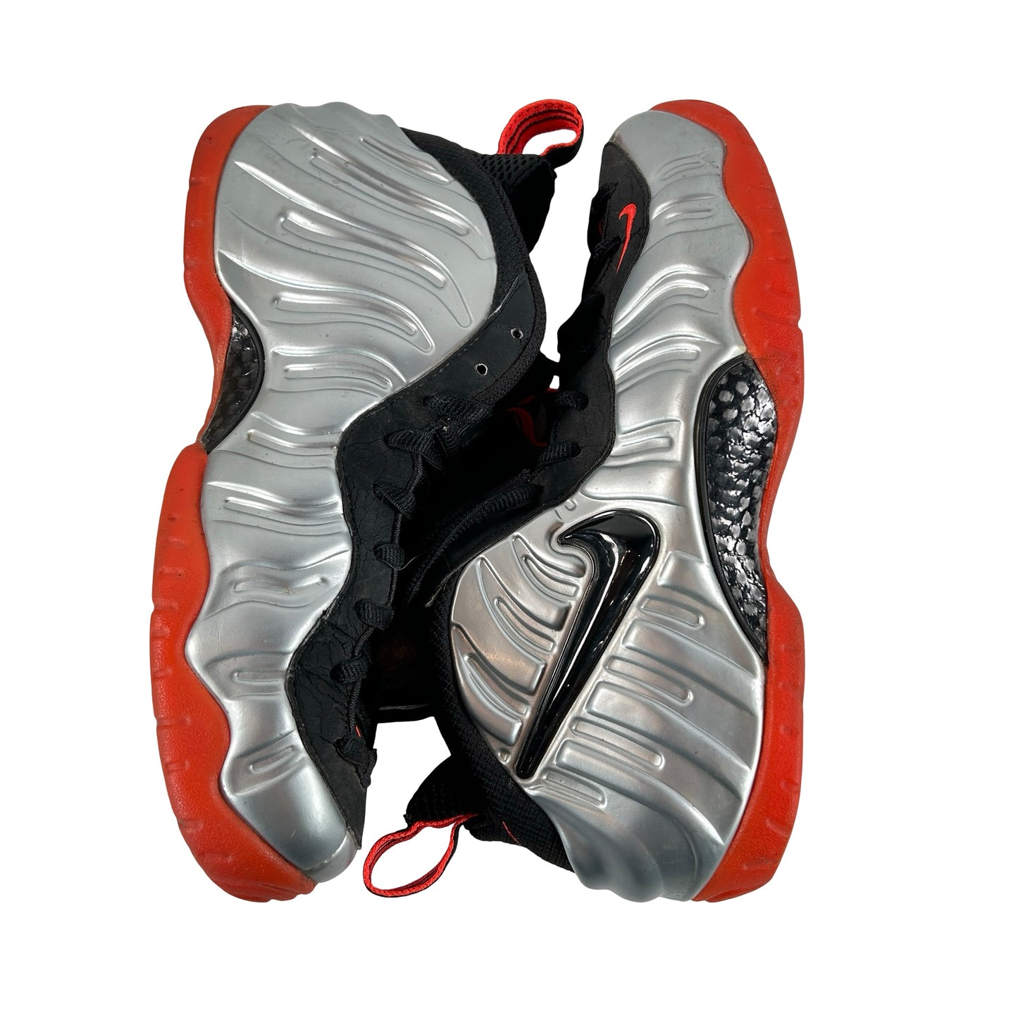 624041 016 Nike Air Foamposite Pro Bright Crimson [USED] - 9.5 M (Used) (Slight Seperation)