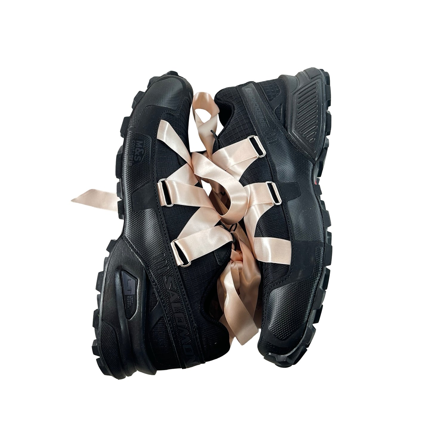 L47619500 Salomon Speedcross 3 Ribbon Sandy Liang Black Pink [USED] - 9 M (VNDS)