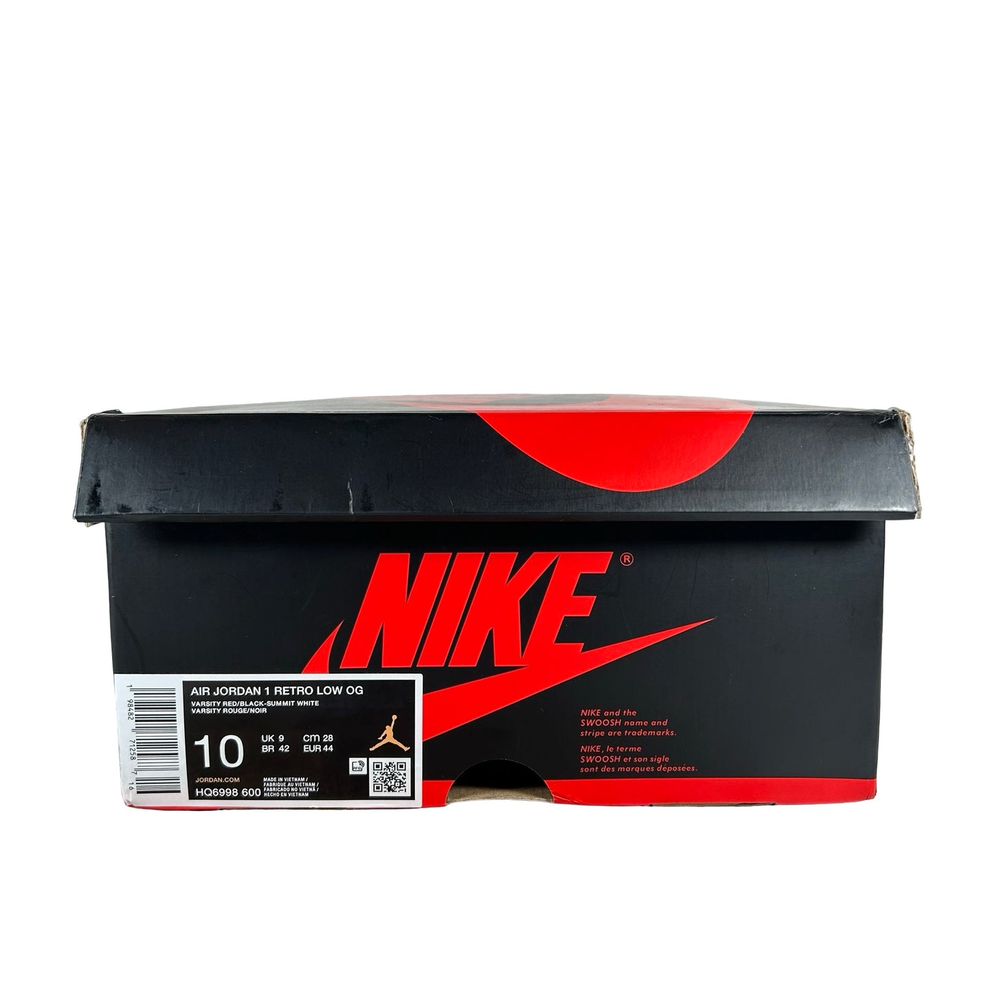 HQ6998 600 Jordan 1 Retro Low OG Chicago (2025) [USED] - 10 M (Used)