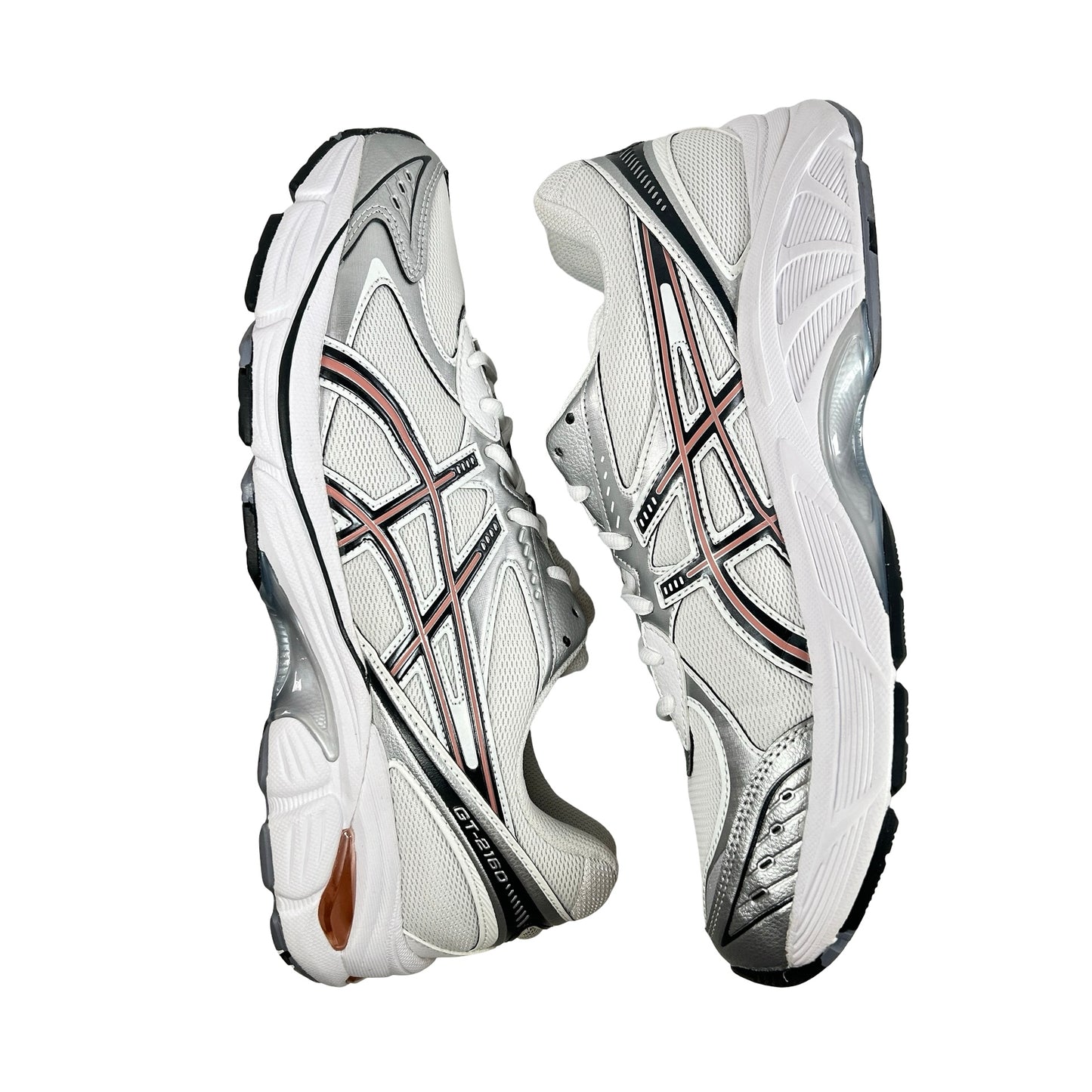 1203A320 103 ASICS GT-2160 White Rose Rouge [USED]  - 11 M (Used)