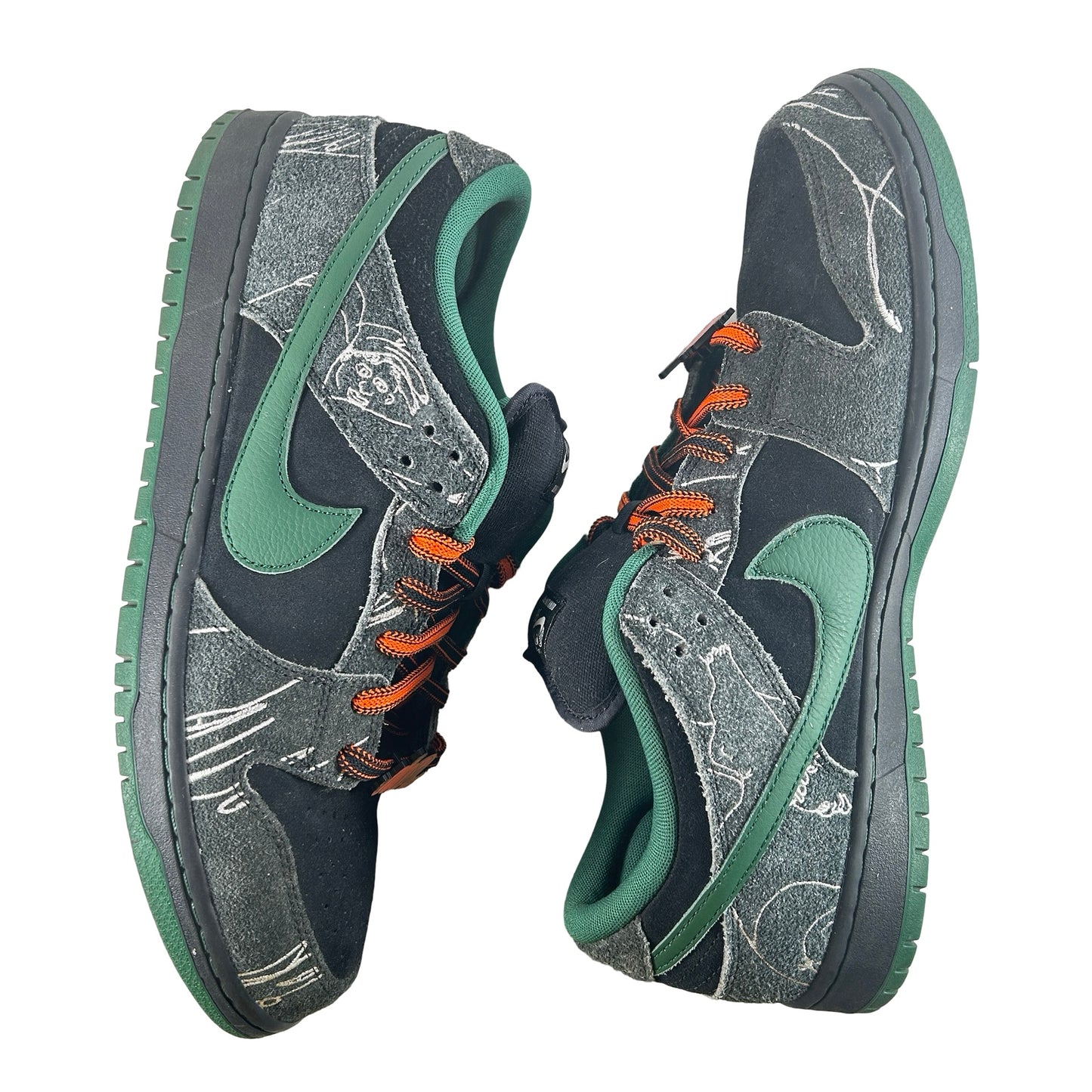 HF7743 001 Nike SB Dunk Low There Skateboards [USED] - 13 M (Used)