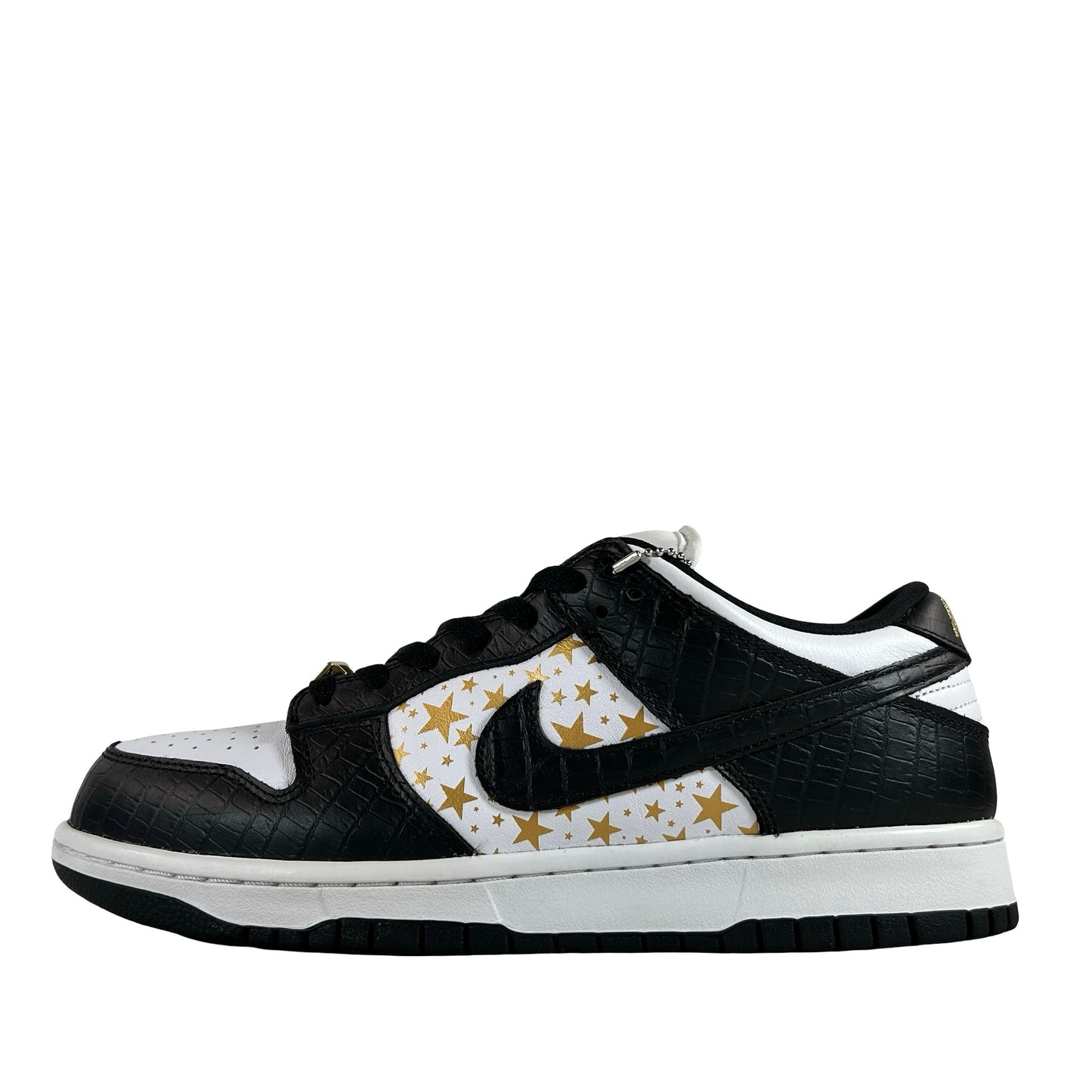 DH3228 102 Dunk SB Low Supreme Black [USED] - 9 M (Used)