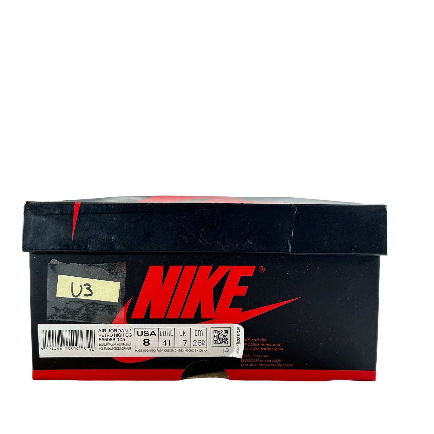 555088 105 Jordan 1 Mocha [USED] - 8 M (Used3)
