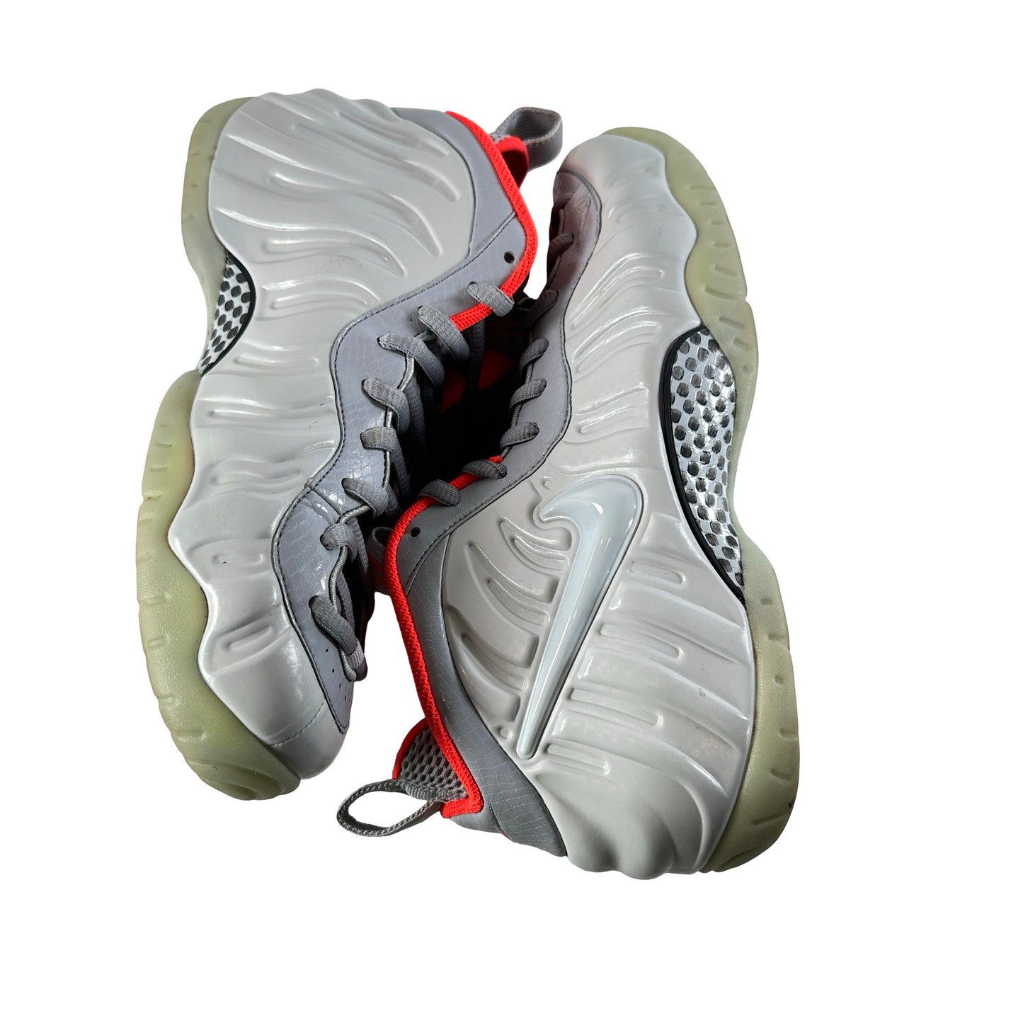 616750 003 Nike Air Foamposite Pro Pure Platinum [USED] - 11 M (Used)