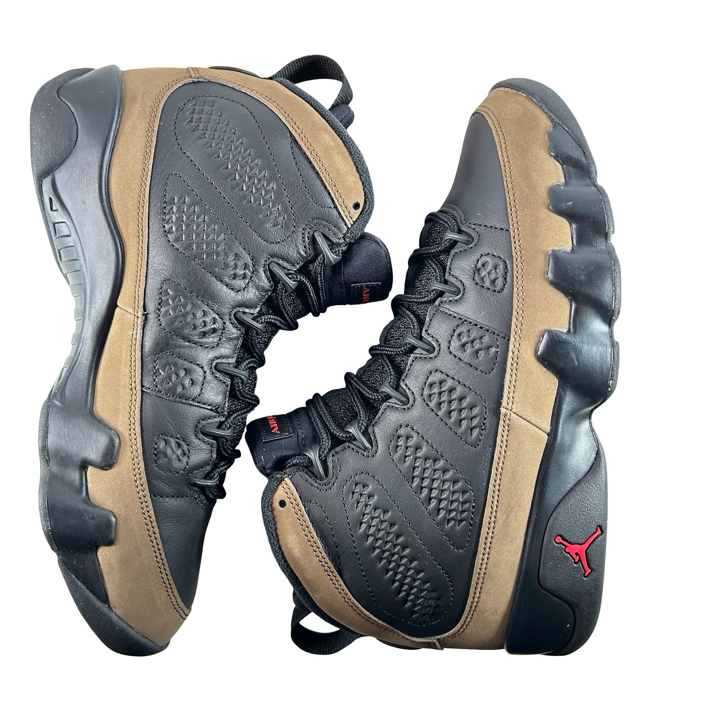 HV4794 030 Air Jordan 9 Retro Olive (2024) [USED] - 7 M (Used3)