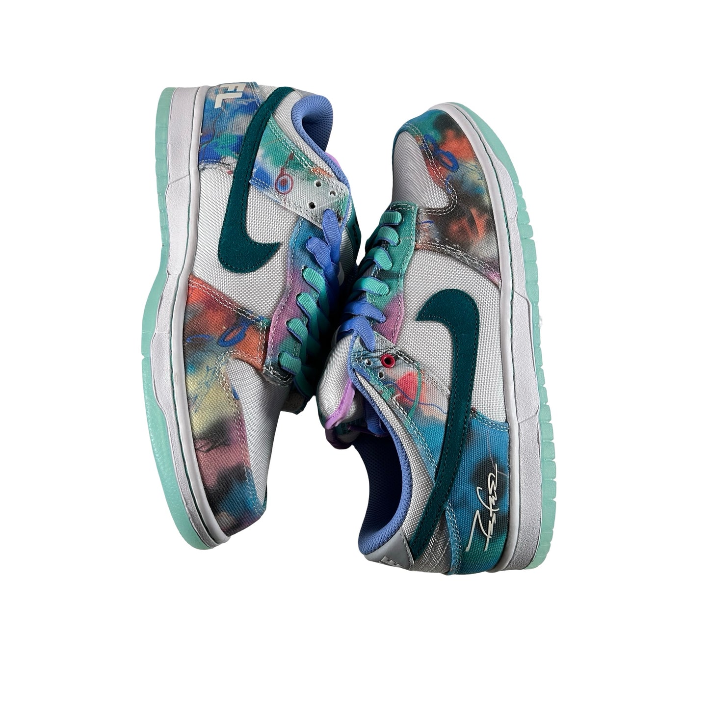 HF6061 400 Nike SB Dunk Low Futura Laboratories Bleached Aqua [CONDITIONAL] - 9 M (Slightly Yellowing Sole)