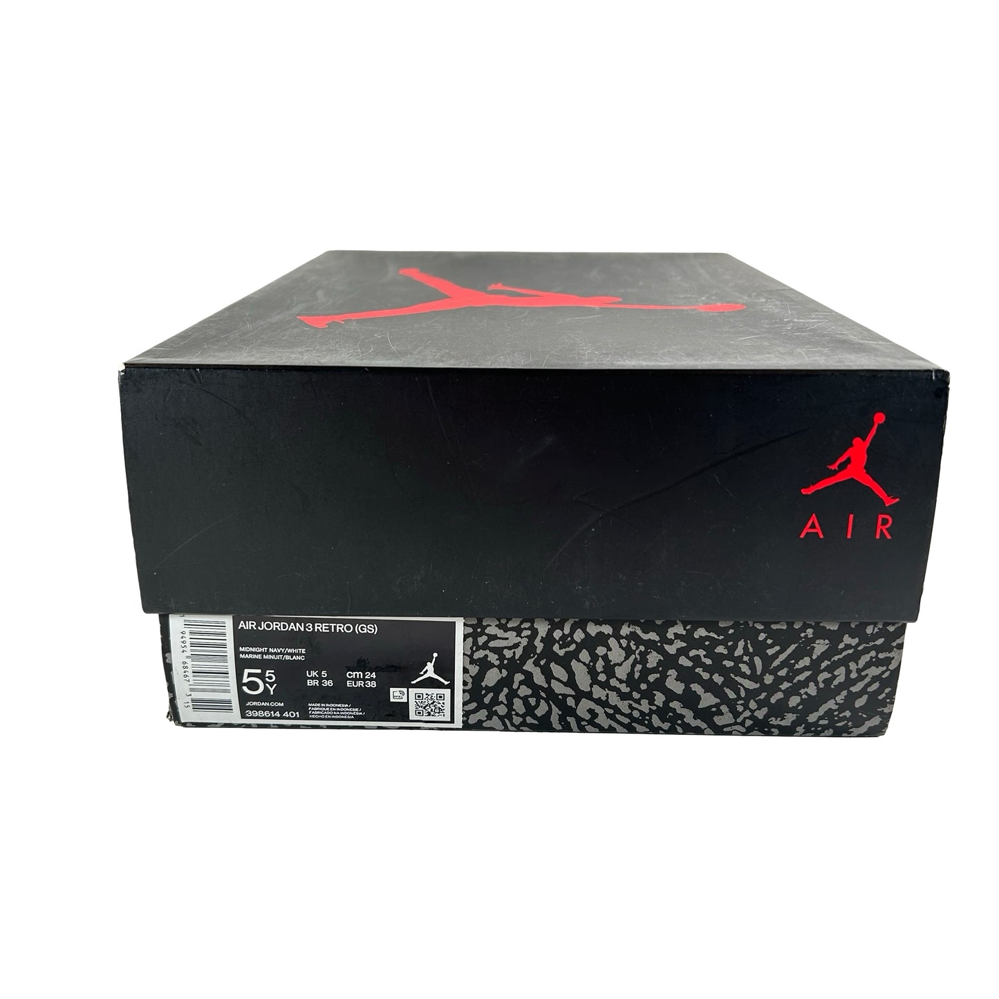 398614 401 Jordan 3 Georgetown [USED] - 5.5 Y (Used)
