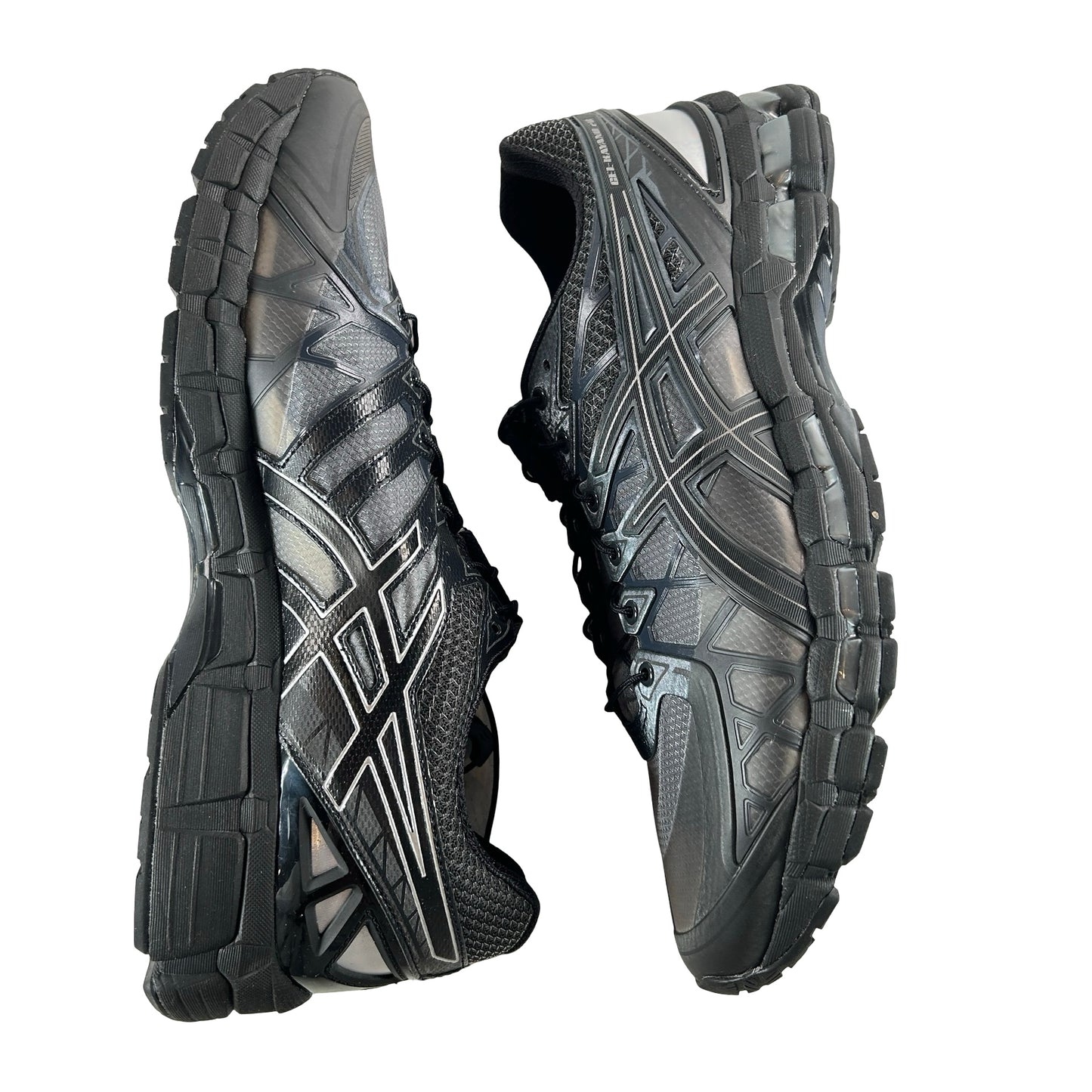 1203A529 020 ASICS Gel-Kayano 20 Unaffected Black Obsidian Grey Black [USED] - 13 (Used) (No Box)