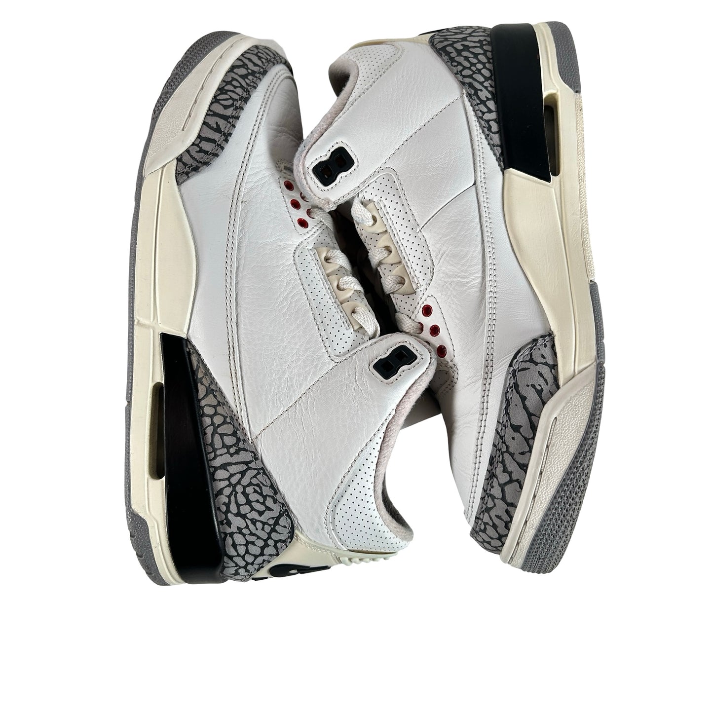 DN3707 100 Jordan 3 Retro White Cement Reimagined [USED] - 8.5 M (Used17)