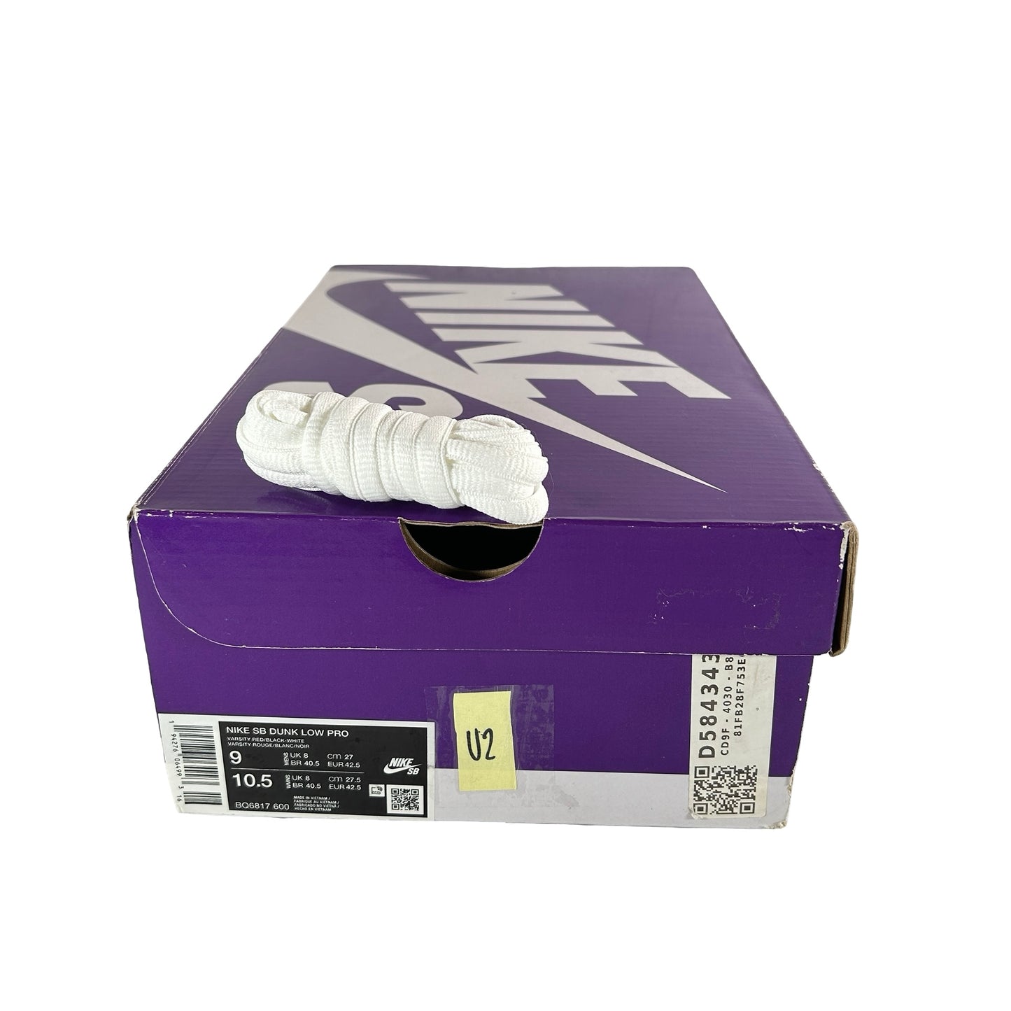 BQ6817 600 Nike SB Dunk Low J-Pack Chicago [USED] - 9 M (Used2)