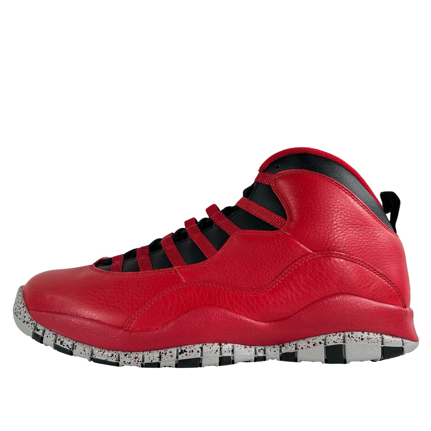 705178 601 Jordan 10 Retro Bulls Over Broadway [CONDITIONAL] - 11.5 M (Glue stain inner left shoe)