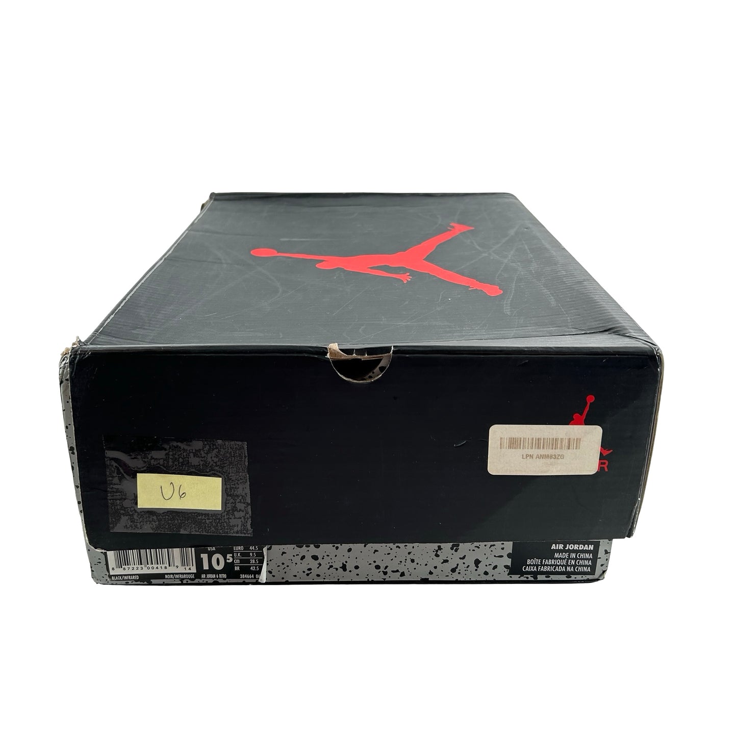384664 060 Jordan 6 Retro Black Infrared (2019) [USED] - 10.5 M (Used6)
