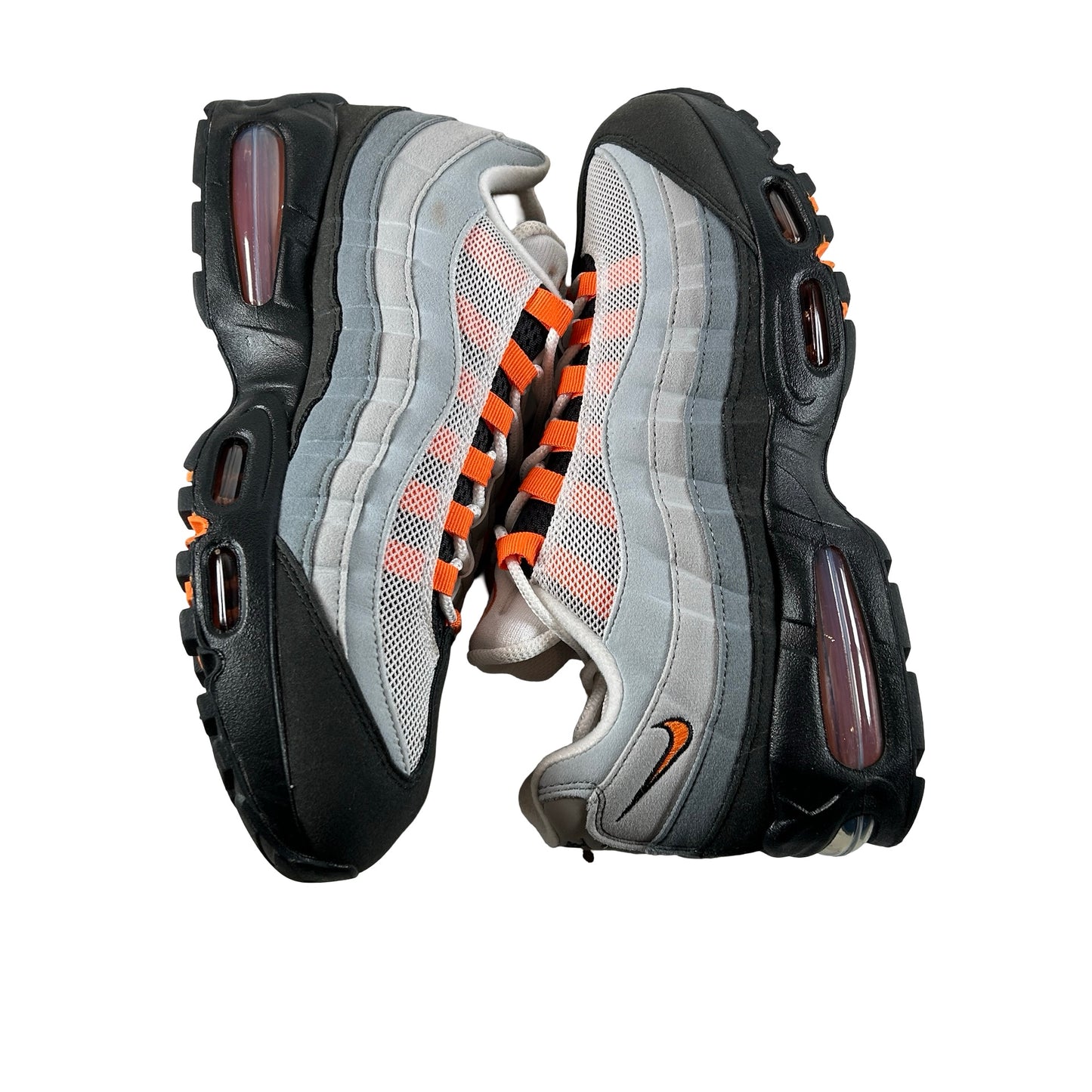 HM4740 005 Nike Air Max 95 OG Big Bubble Bright Mandarin (2025) [USED] - 9 M (Used3)