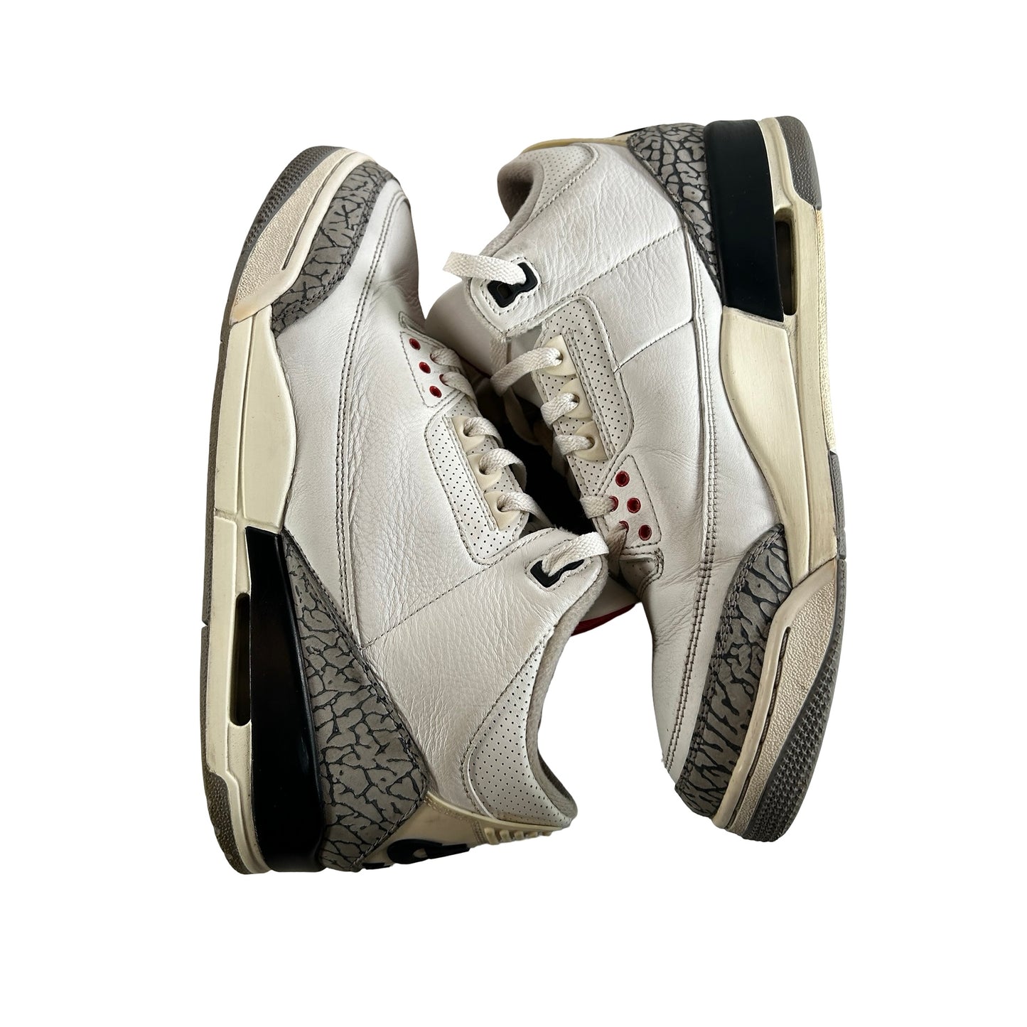 DN3707 100 Jordan 3 Retro White Cement Reimagined [USED] - 10.5 M (Used) (Replace Box)