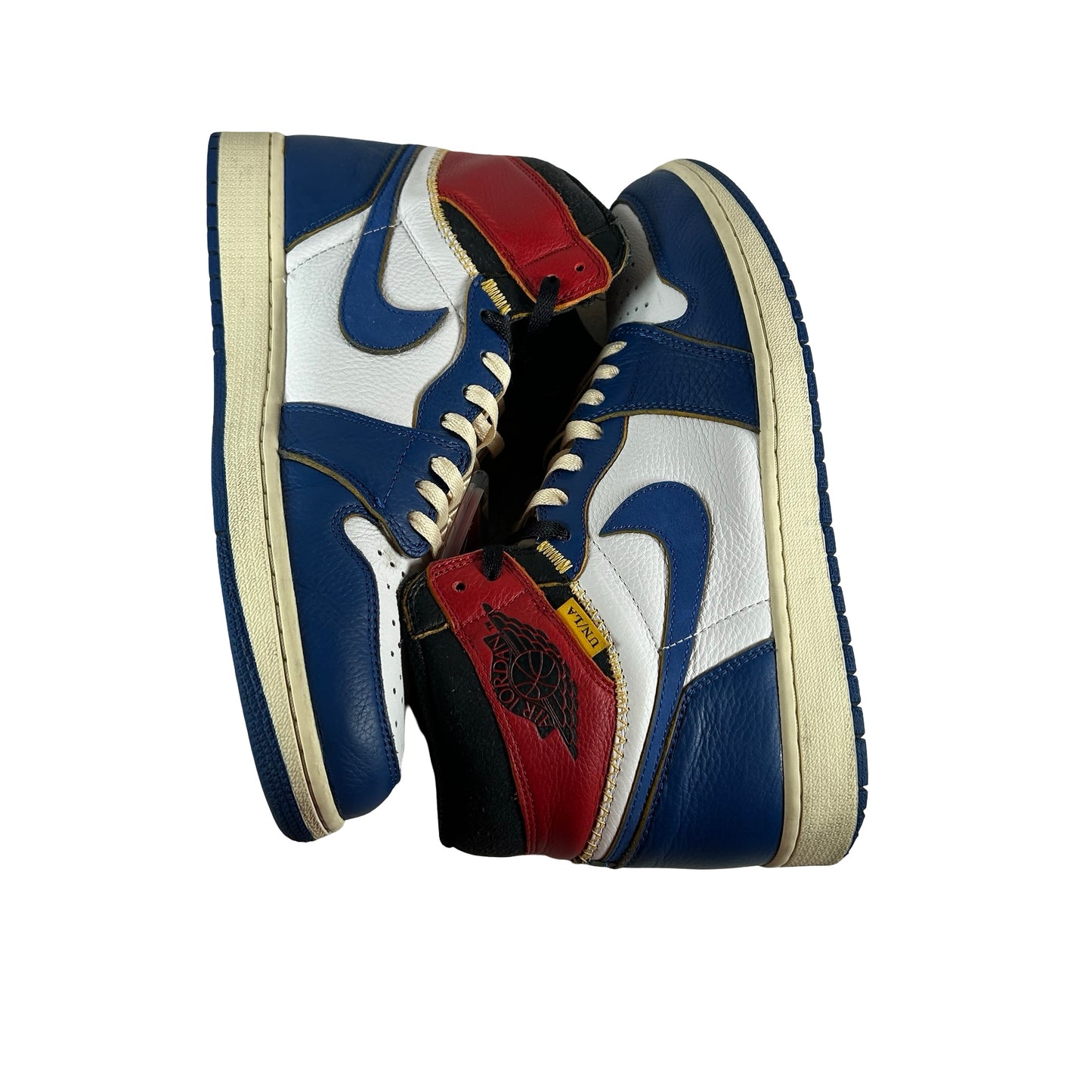 BV1300 146 Jordan 1 Union Storm Blue Toe [USED] - 12 M (Used)