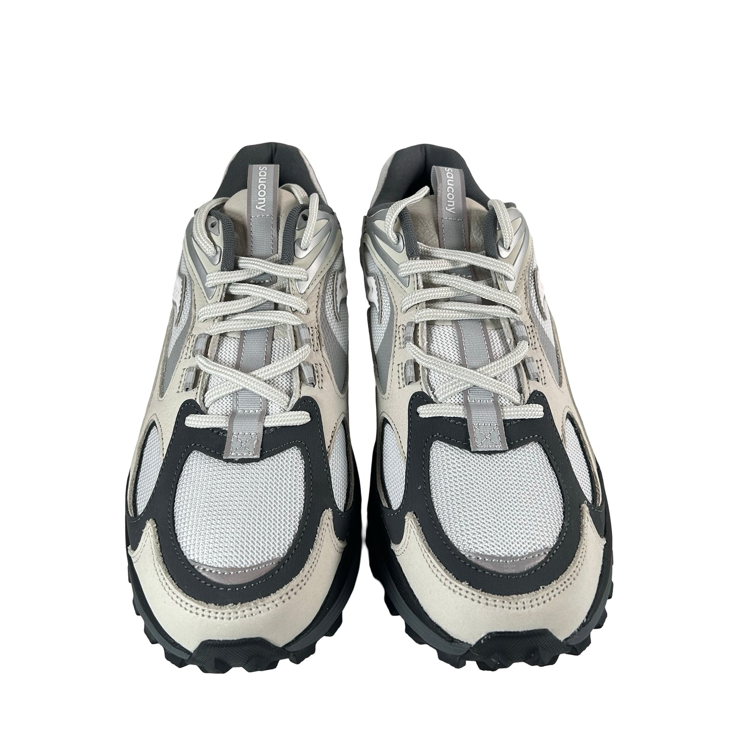 S70908 1 Saucony Grid Aura X Grey Pack White [USED] - 11 M (VNDS)