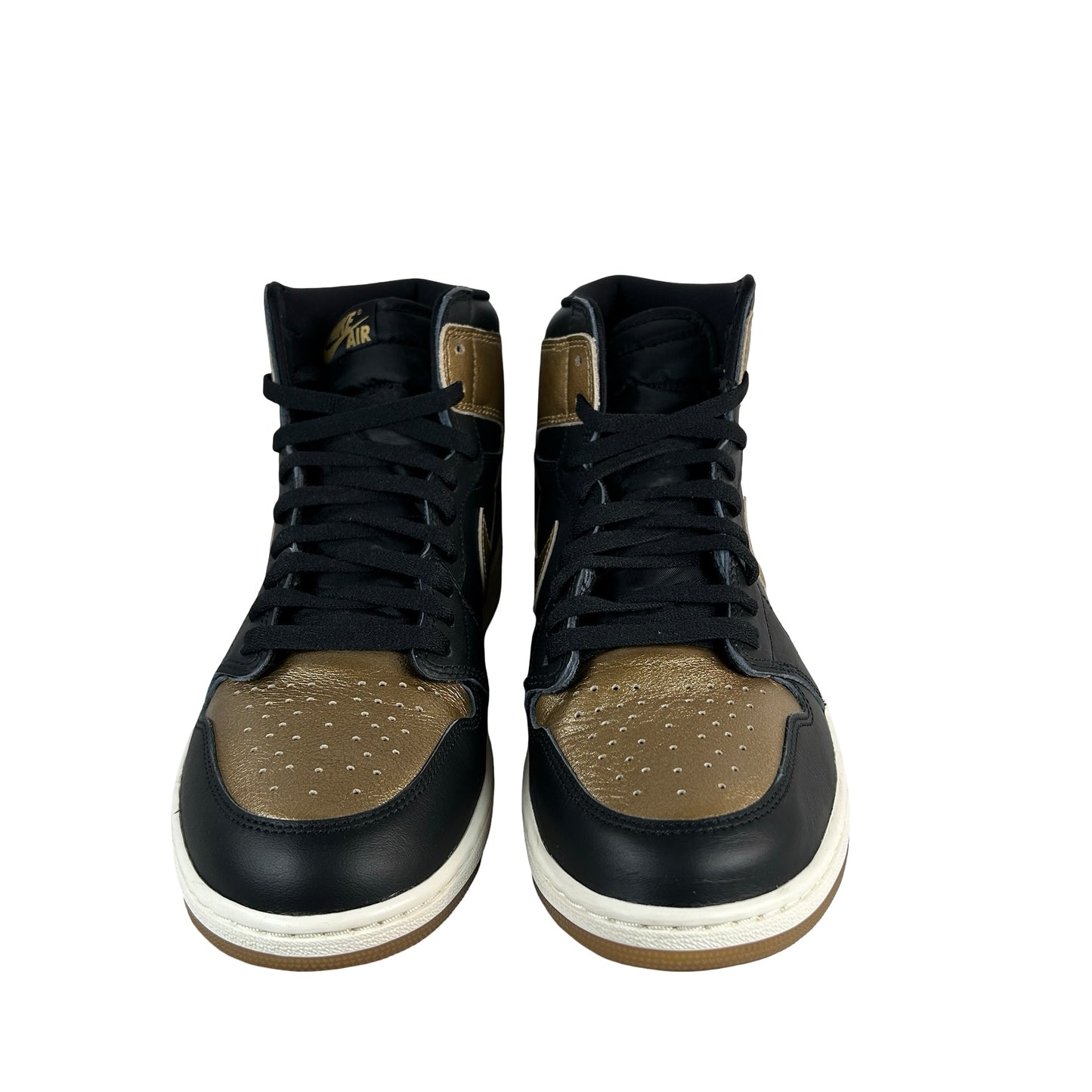 DZ5485 071 Jordan 1 Retro High OG Black Metallic Gold [USED] - 12.5 M (Used)