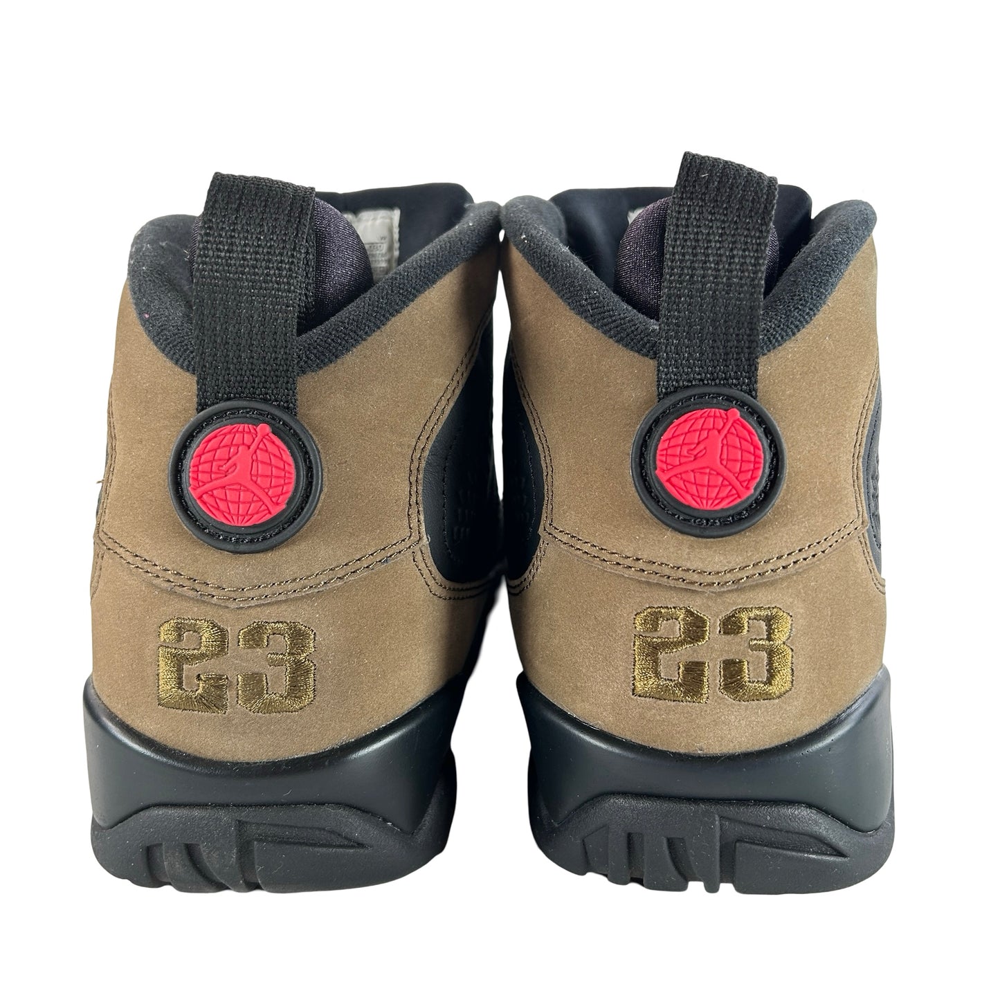 HV4794 030 Air Jordan 9 Retro Olive (2024) [USED] - 9.5 M (Used3)