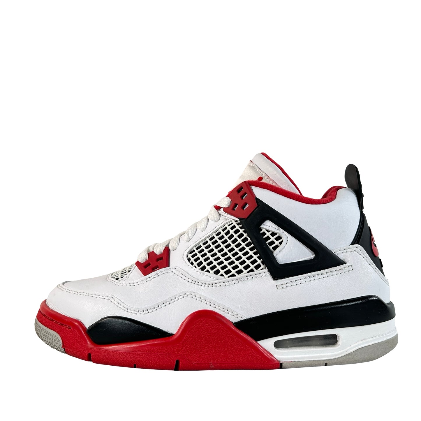 408452 160 Jordan 4 Retro Fire Red (2020) (GS) [USED] - 4.5 Y (Used2)
