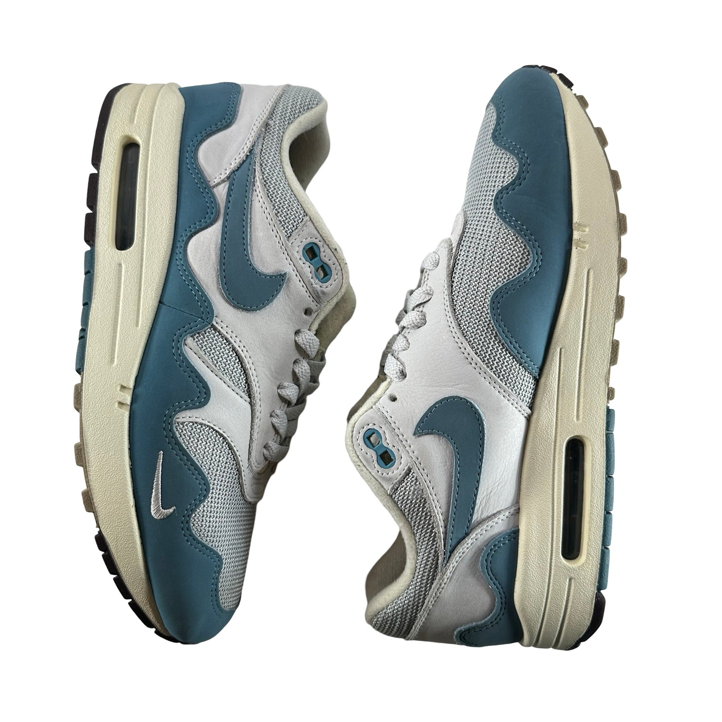 DH1348 004 Nike Air Max 1 Patta Waves Noise Aqua [USED] - 7.5 M (Used) (Replace Box)