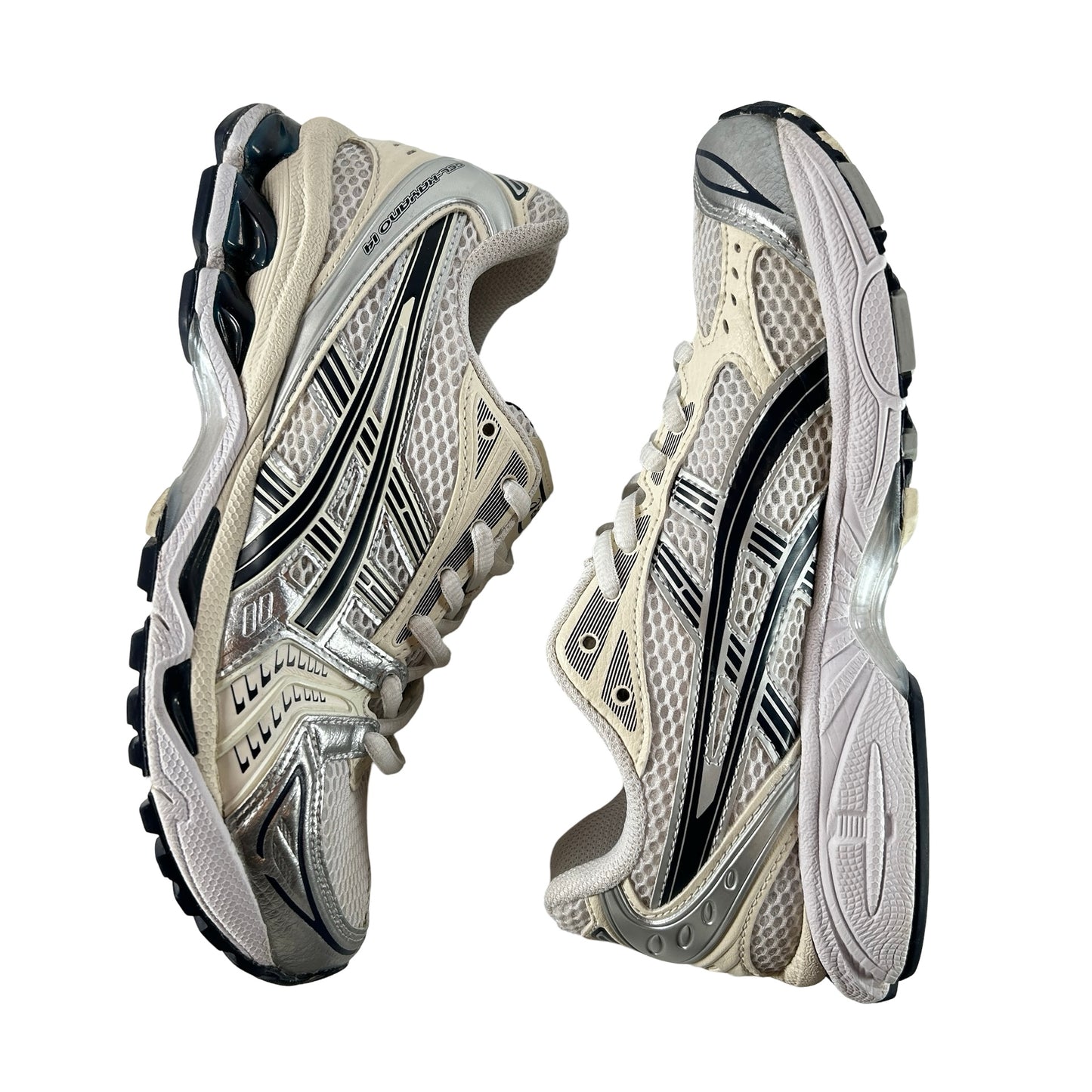 1202A056 109 ASICS Gel-Kayano 14 Blanco Medianoche (Mujeres)