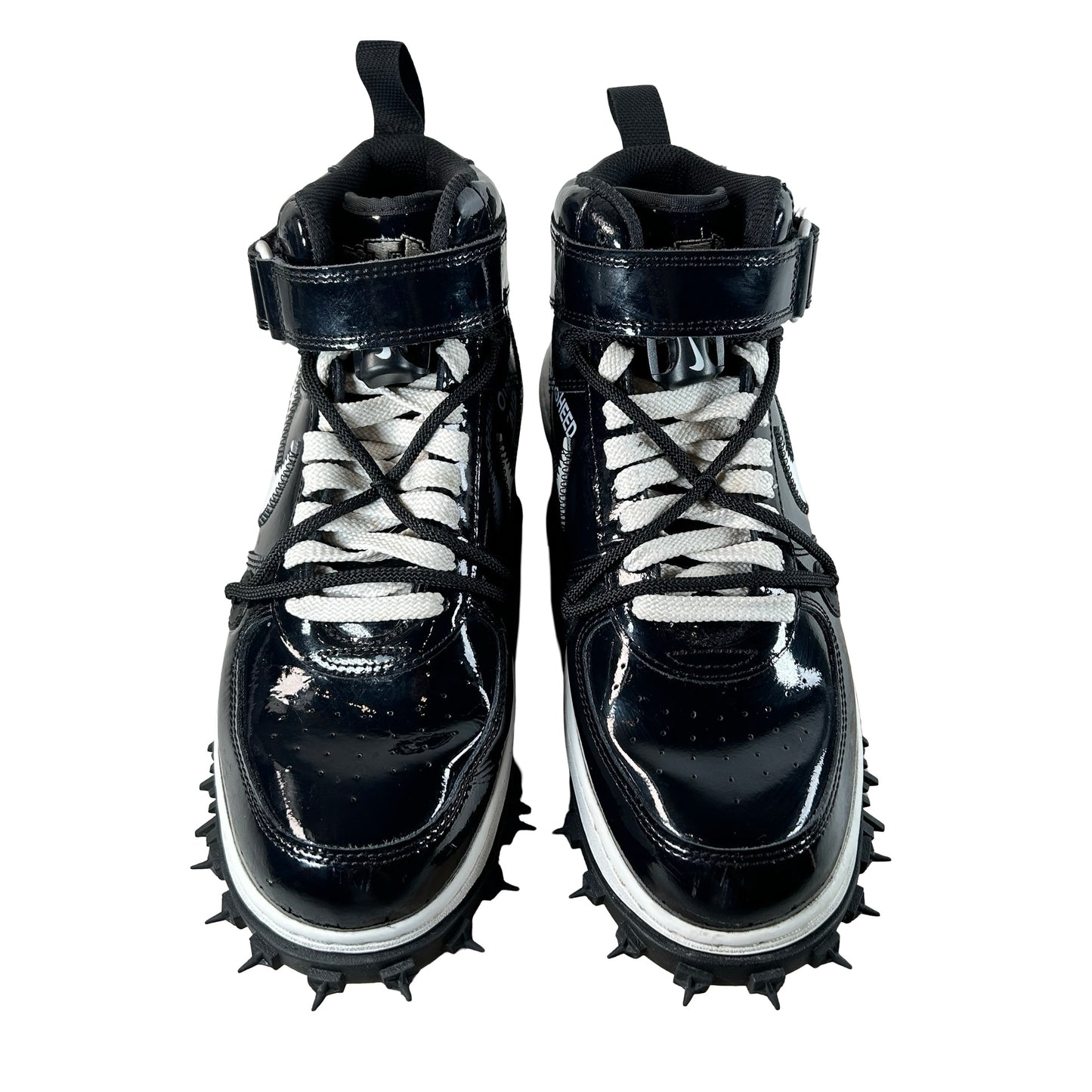 DR0500 001 Nike Air Force 1 Mid SP Off-White Sheed [USED] - 8.5 M (Used)