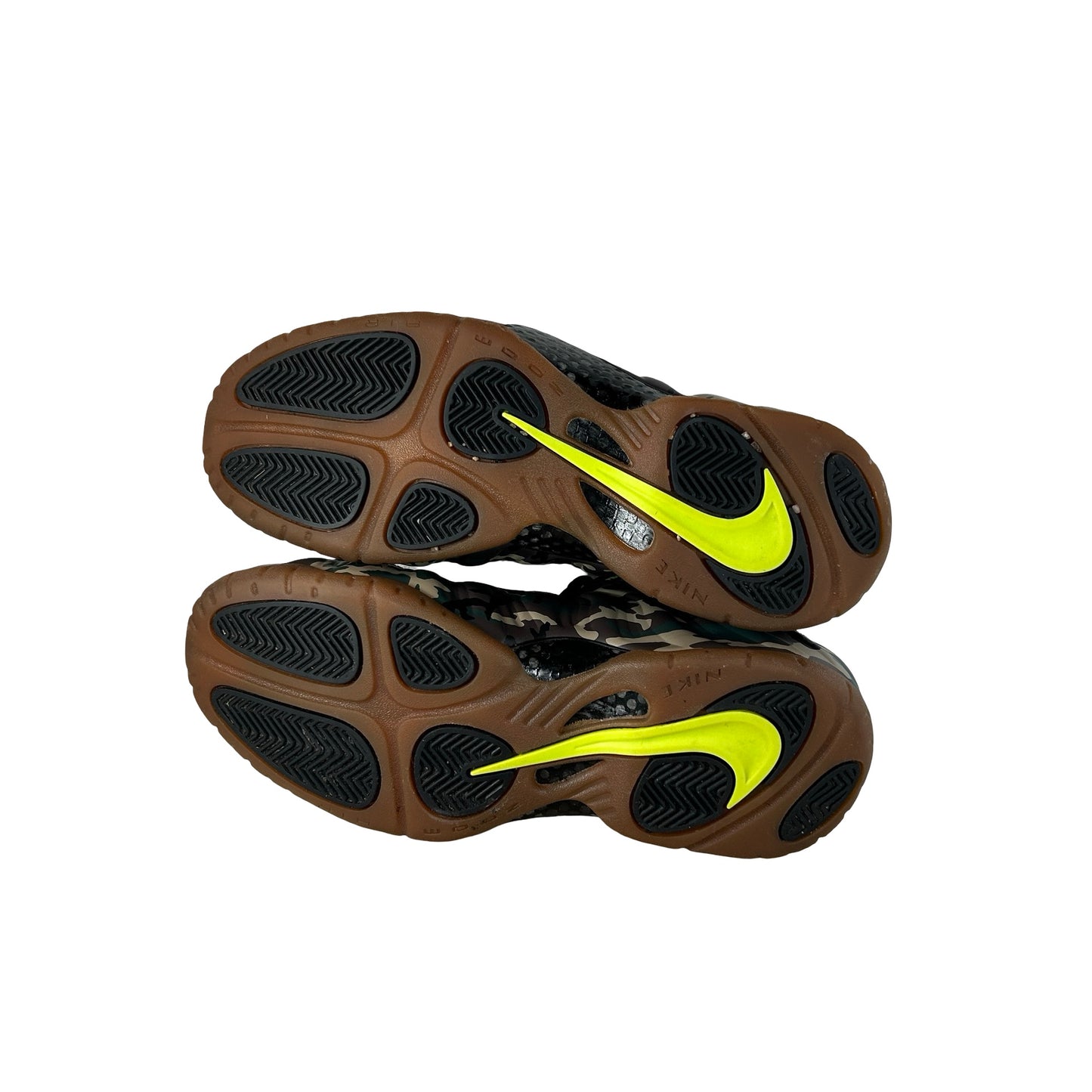 587547 300 Nike Air Foamposite Pro Army Camo [USED] - 10 M (Used) (No Box)