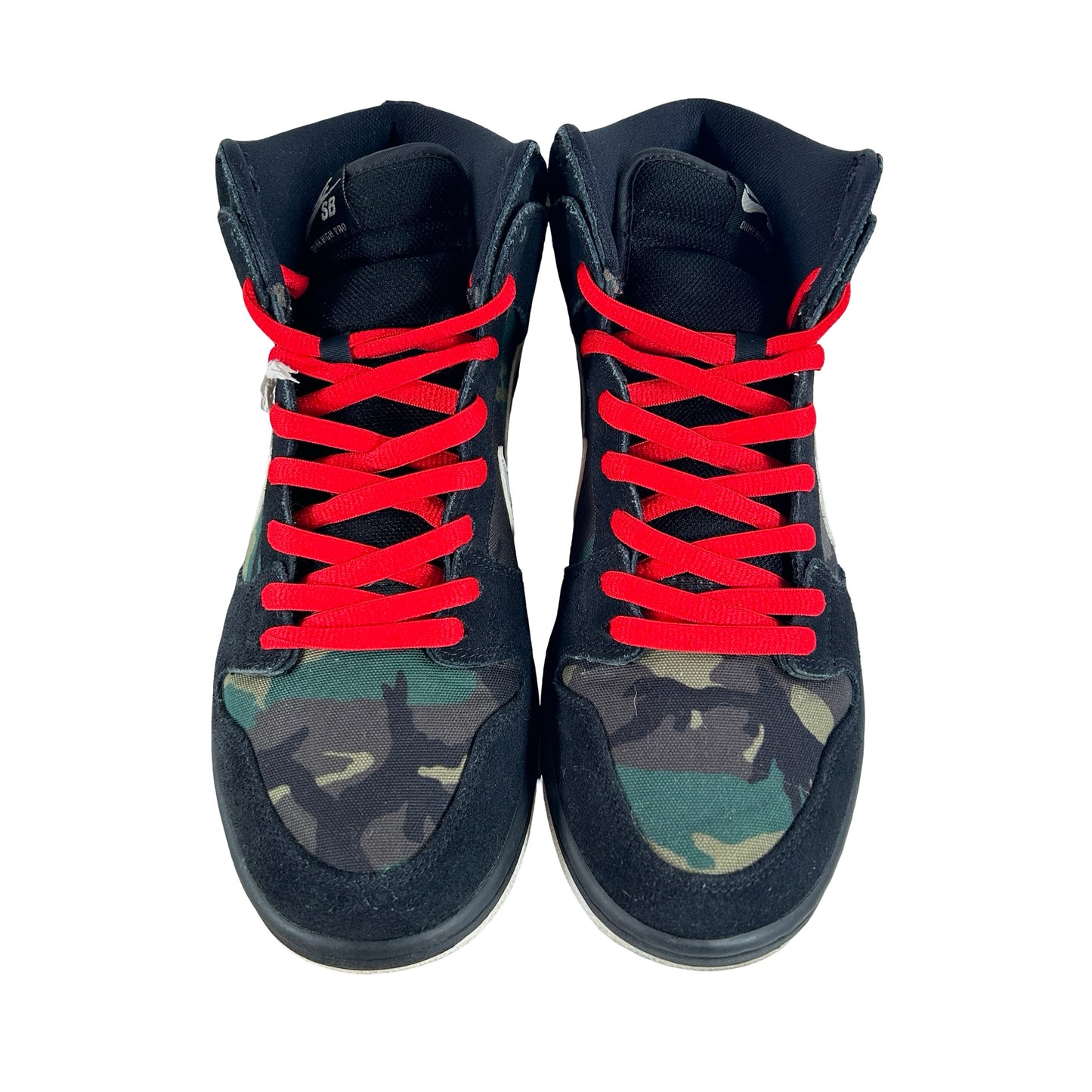 BQ6826 001 Nike SB Dunk High Camo [USED] - 10.5 M (Used)