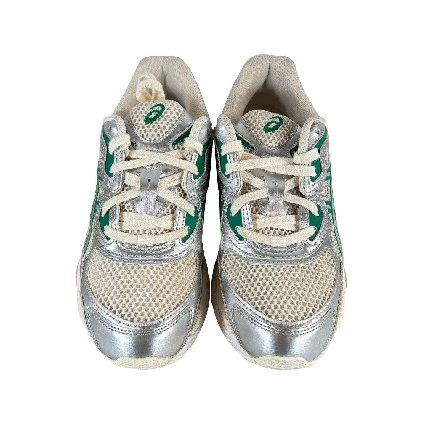 1201A971 200 ASICS Gel-NYC Cream Kale [USED] - 7 M (Used)