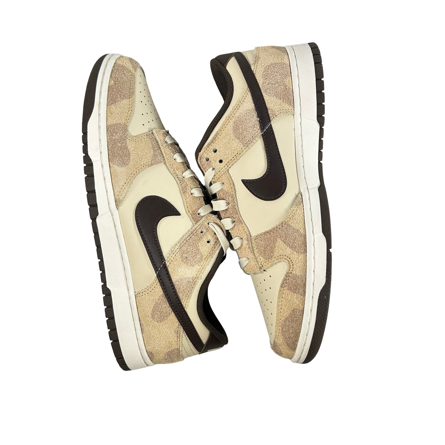 DH7913 200 Nike Dunk Low Retro PRM Animal Pack Giraffe [USED] - 10.5 M (Used)