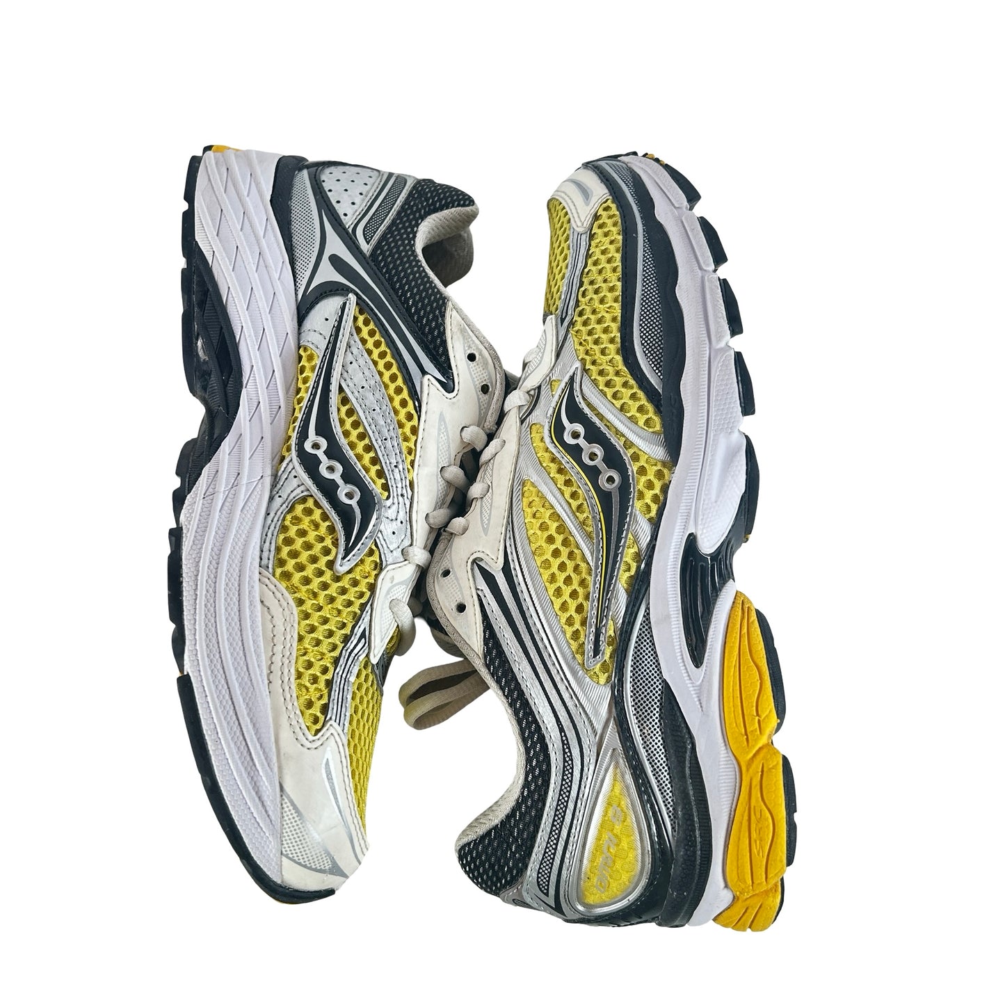 S707039 50 Saucony ProGrid Omni 9 Lemon Silver [USED] - 9 M (Used)