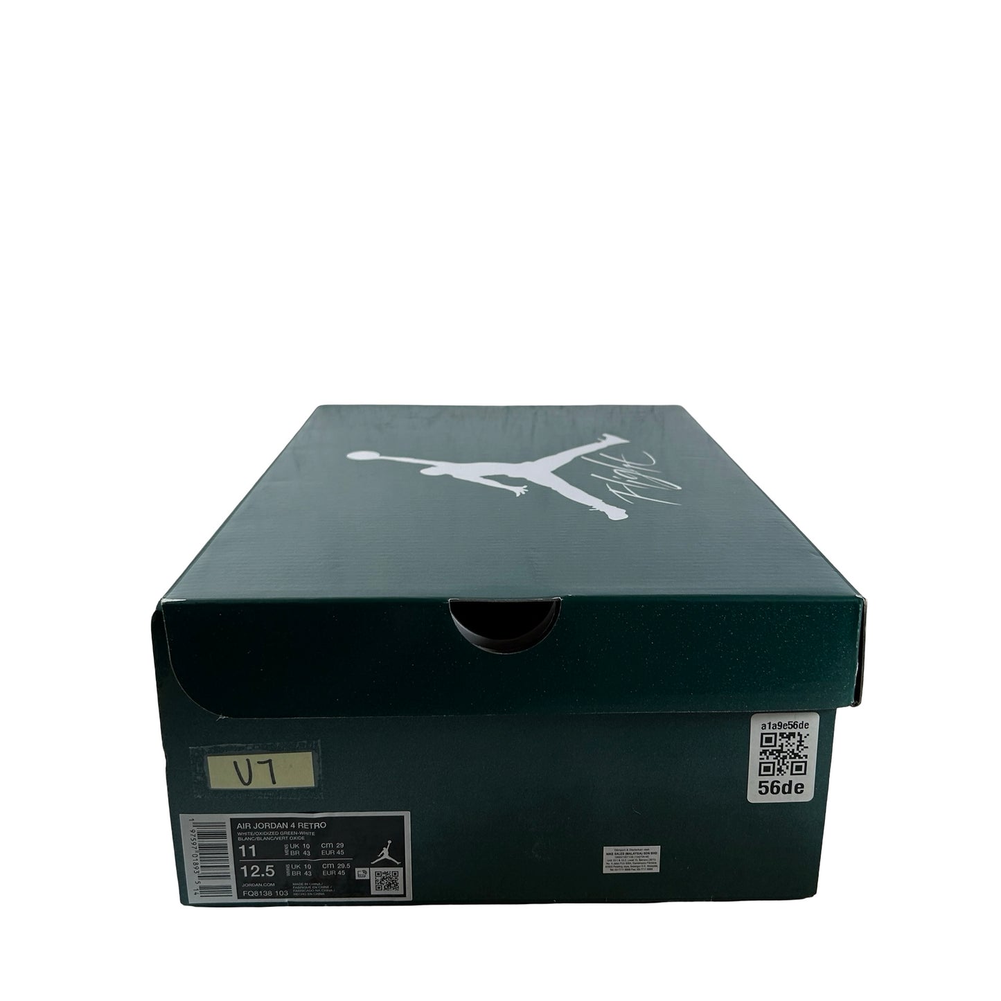 FQ8138 103 Jordan 4 Retro Oxidized Green [USED] - 11 M (Used7)