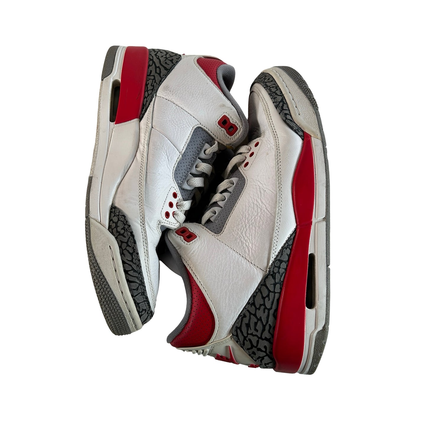 DN3707 160 Jordan 3 Retro Fire Red (2022) [USED] - 8.5 (Used) (No Box)