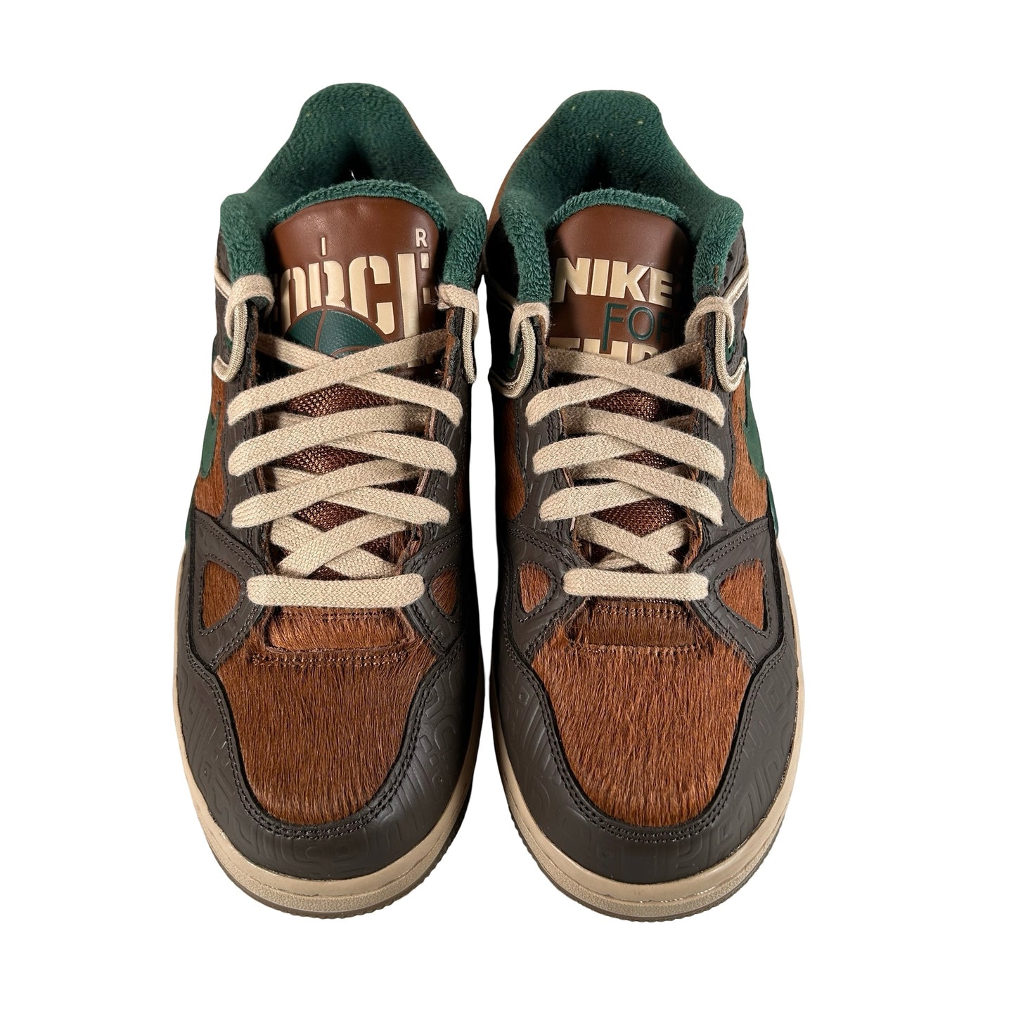 HQ0260 201 Nike Air Force 3 Low SP Nigo Baroque Brown [USED] - 9 M (Used)