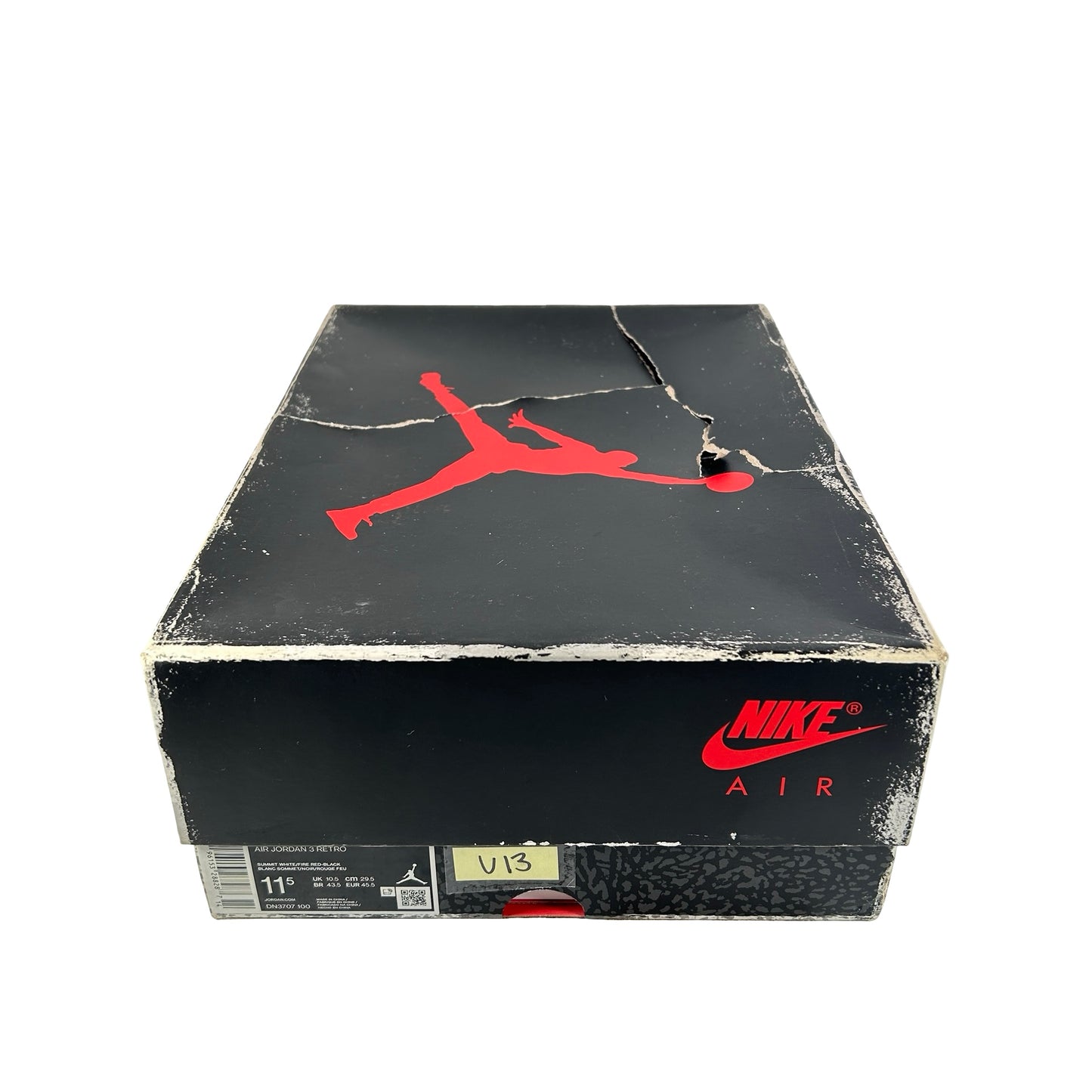 DN3707 100 Jordan 3 Retro White Cement Reimagined [USED] - 11.5 M (Used13)