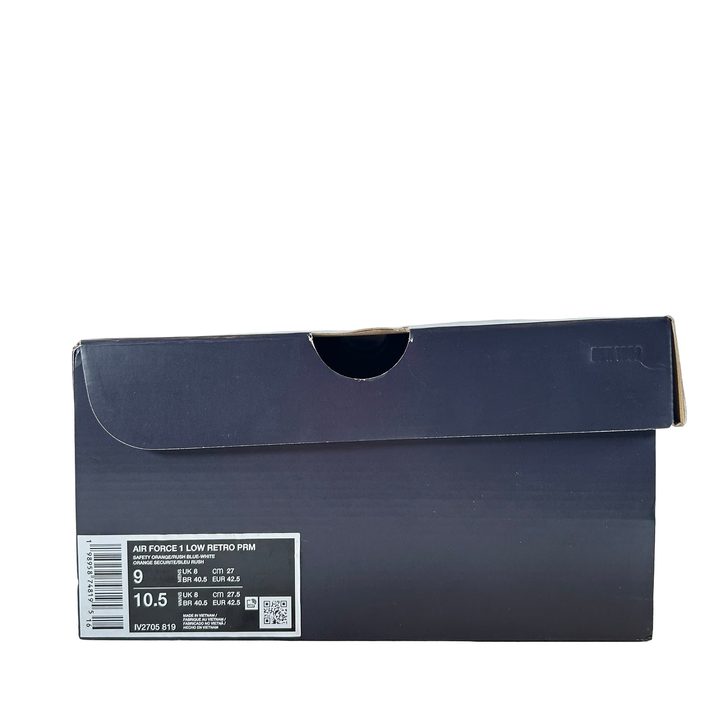 IV2705 819 Nike Air Force 1 Low Retro Premium NYC Knicks [USED] - 9 M (Used)