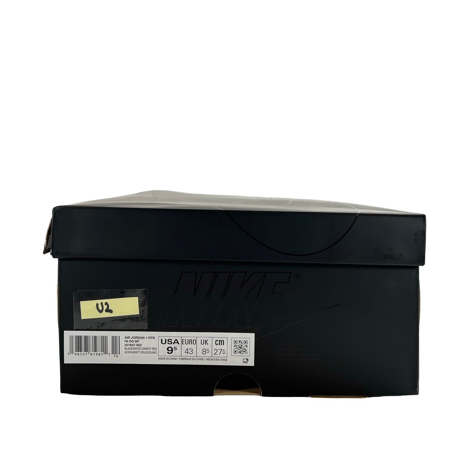 IO7847 002 Jordan 1 Retro High OG SP Fragment x Union LA Varsity Red Sport Royal [USED] - 9.5 M (Used2)