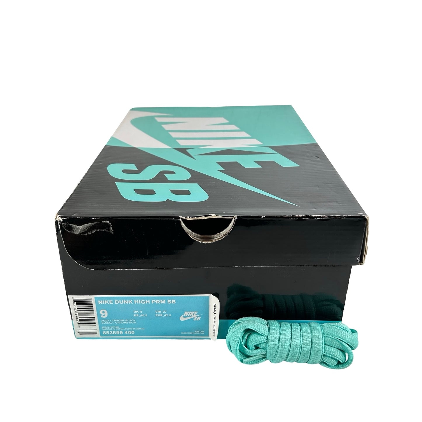 653599 400 Nike SB Dunk High Diamond Supply Co. Tiffany [USED] - 9 M (Used)