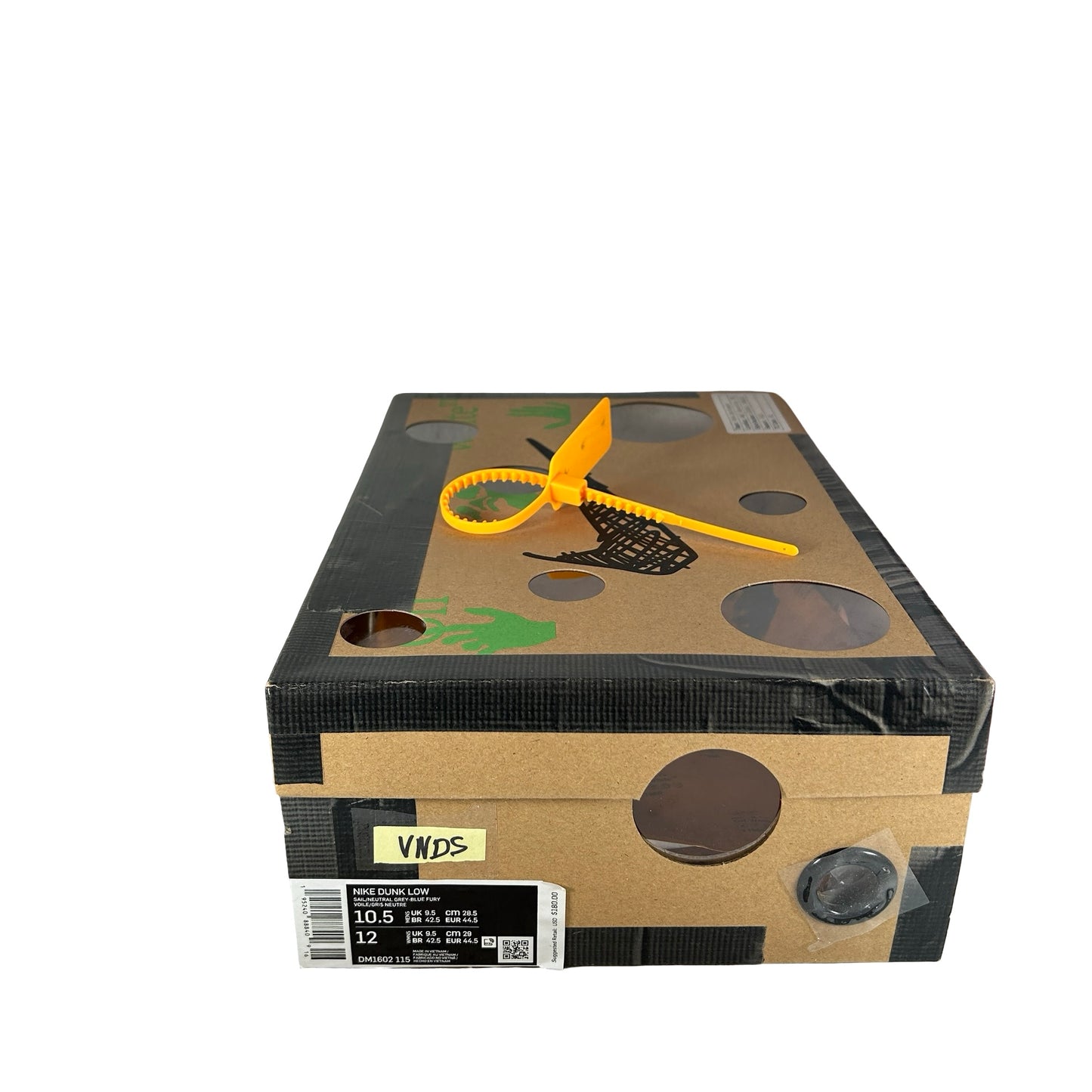 DM1602 115 Nike Dunk Low Off-White Lot 2 [USED] - 10.5 M (VNDS2)