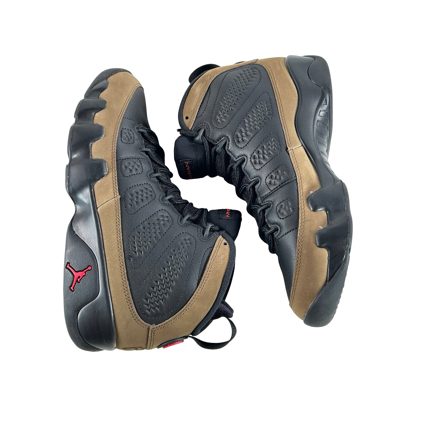HV4794 030 Air Jordan 9 Retro Olive (2024) [USED] - 9 M (Used) (No Box)