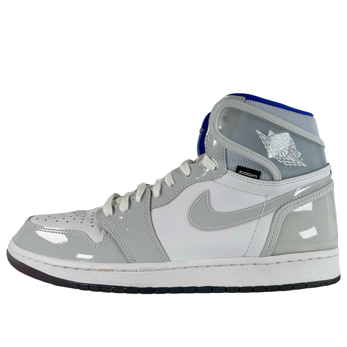 CK6637 104 Jordan 1 Retro High Zoom White Racer Blue [USED] - 11.5 M (Used) (No Box)