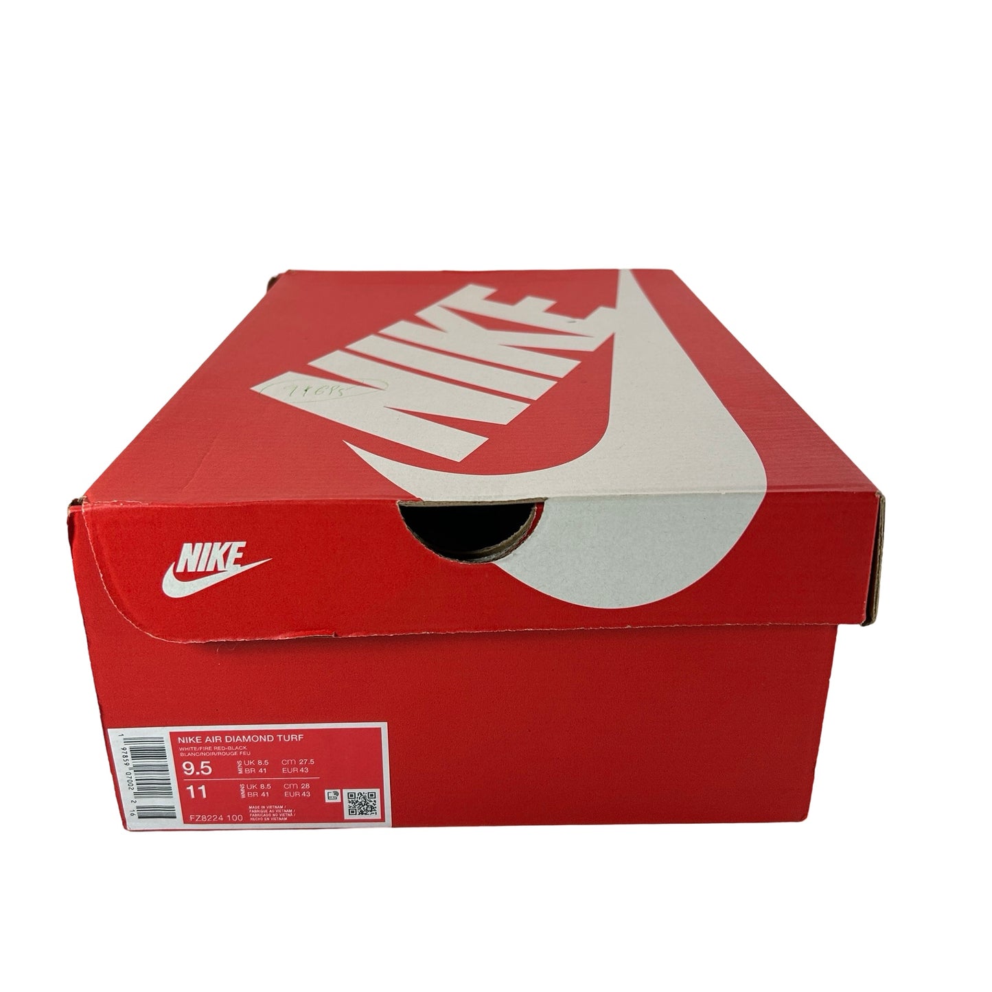 FZ8224 100 Nike Air Diamond Turf 49ers (2025) [USED] - 9.5 M (Used)