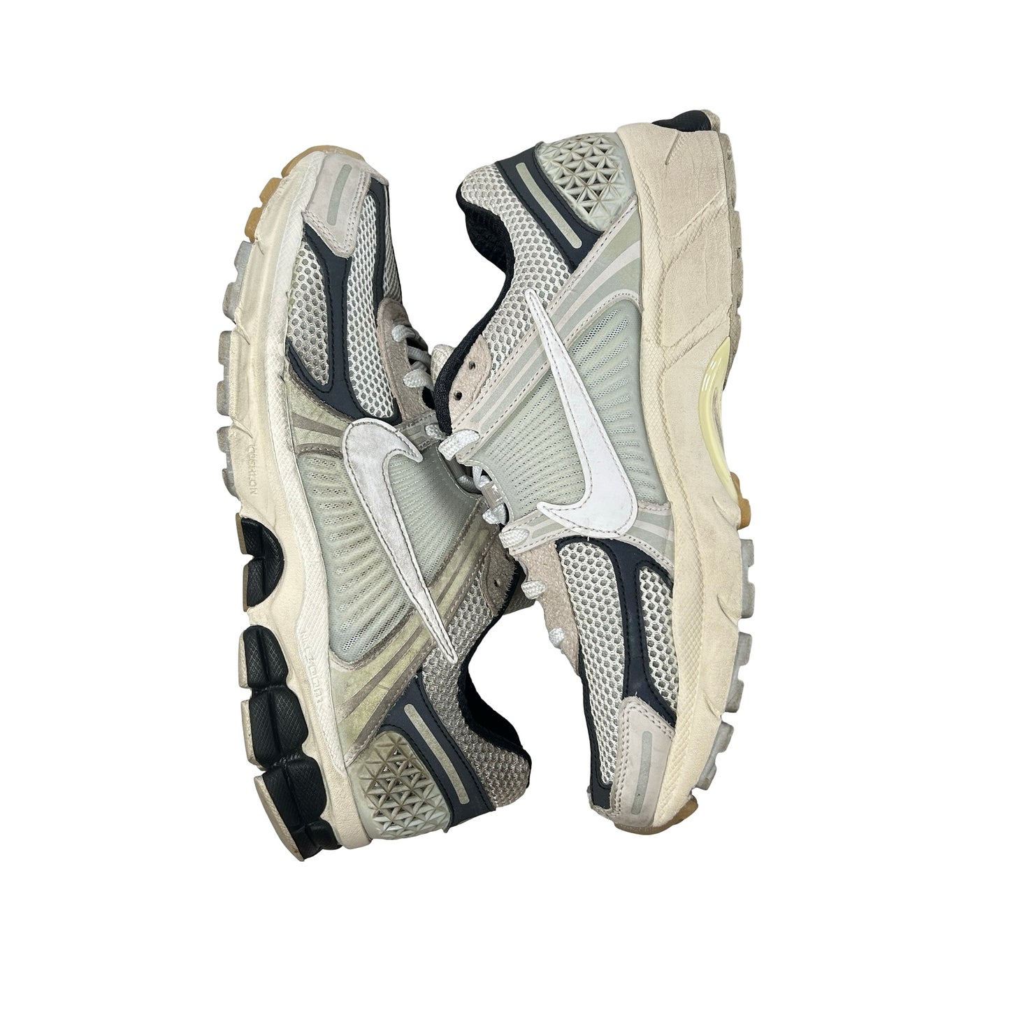 FN7649 110 Nike Zoom Vomero 5 Supersonic Light Bone Black [USED] - 9.5 M (Used3)