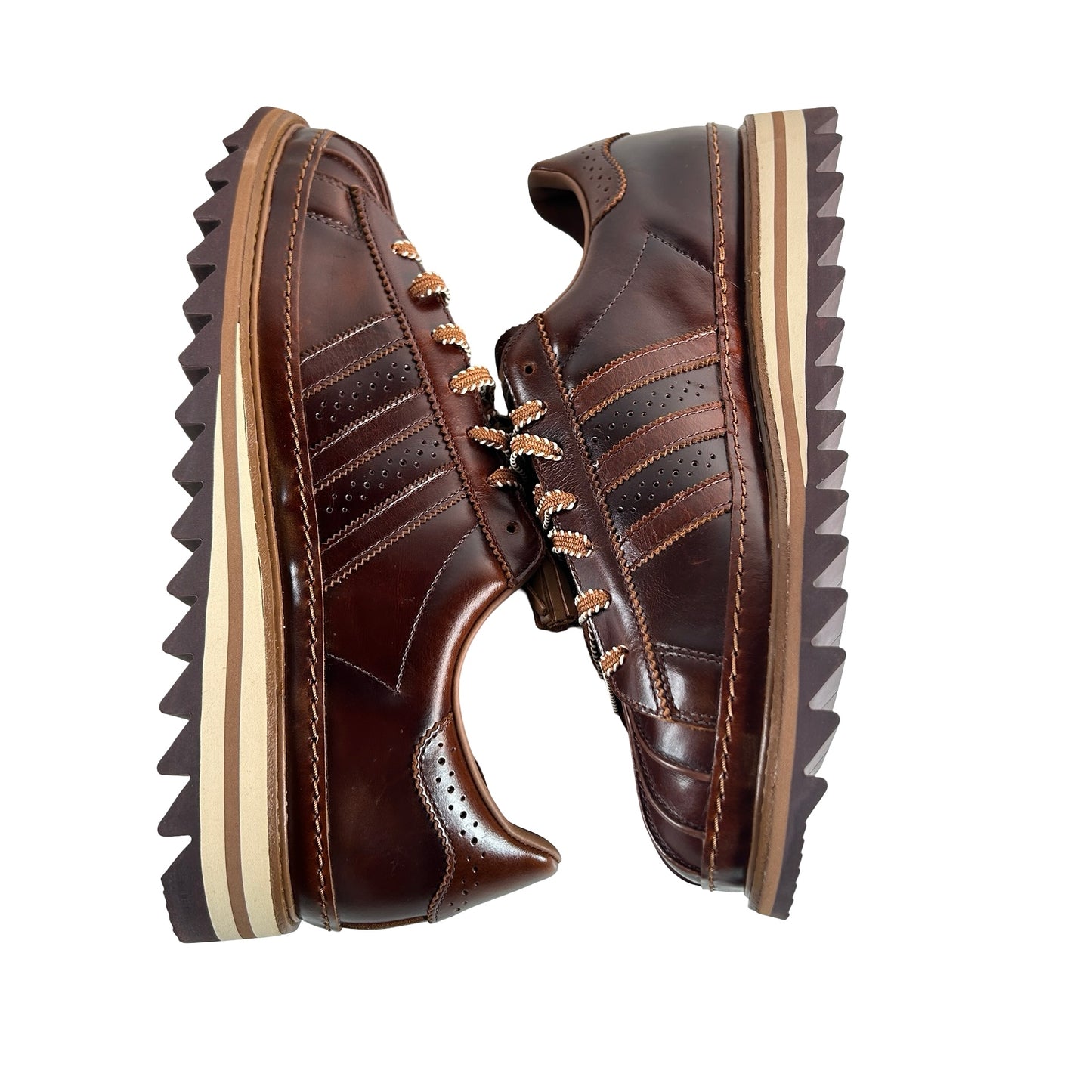 KI8779 Clot x Adidas Superstar Wild Brown