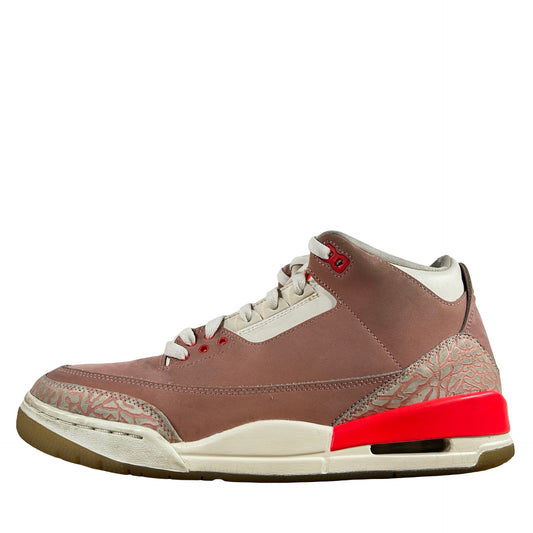 CK9246 600 Jordan 3 Retro Rust Pink (Women's) [USED] - 11 W (Used) (No Box)