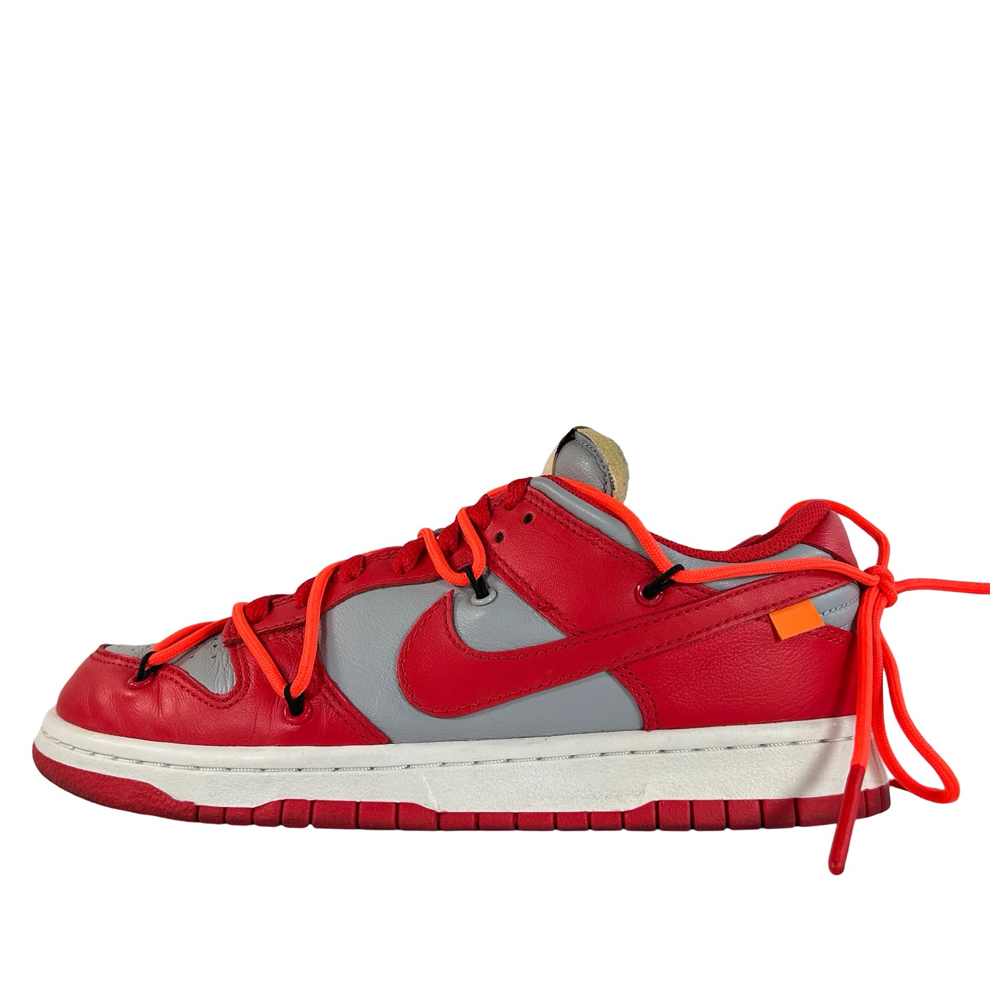 CT0856 600 Dunk Low Off-White Red [USED] - 7 M (Used)