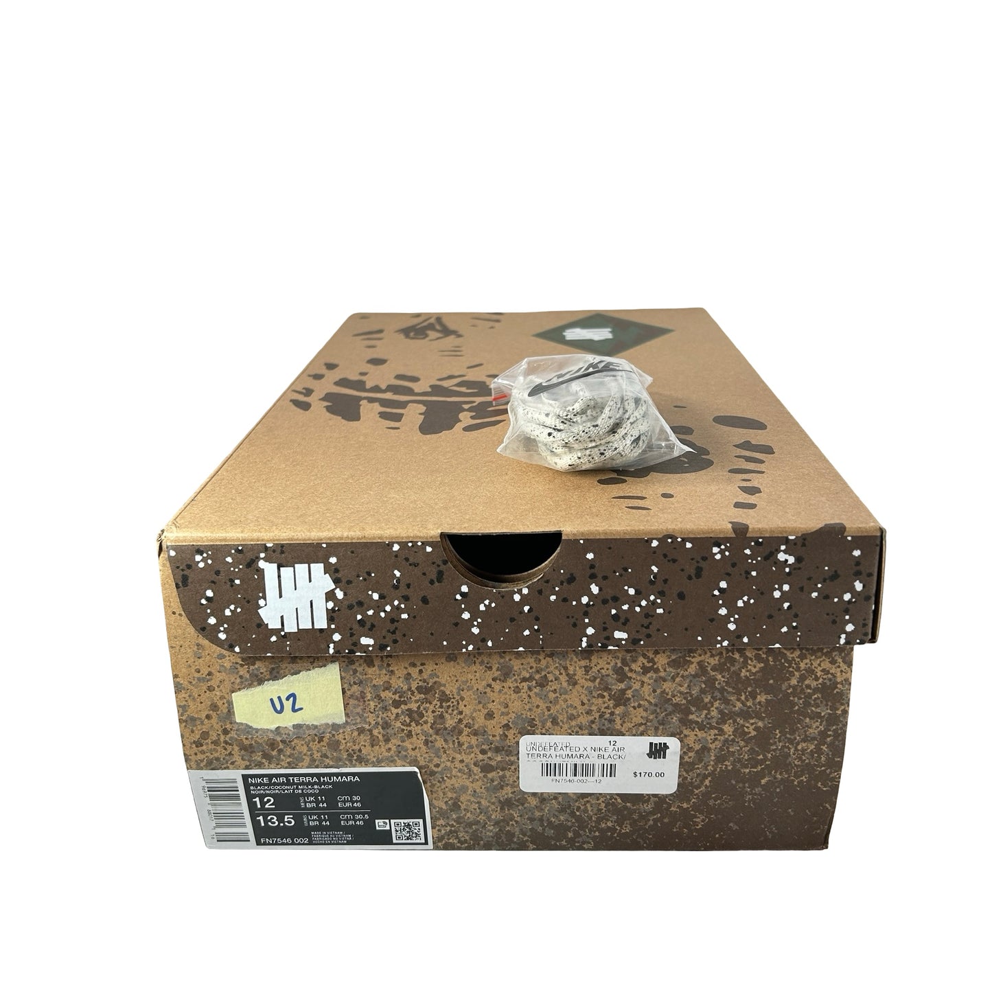 FN7546 002 Nike Air Terra Humara Undefeated Black [USED] - 12 M (Used2)