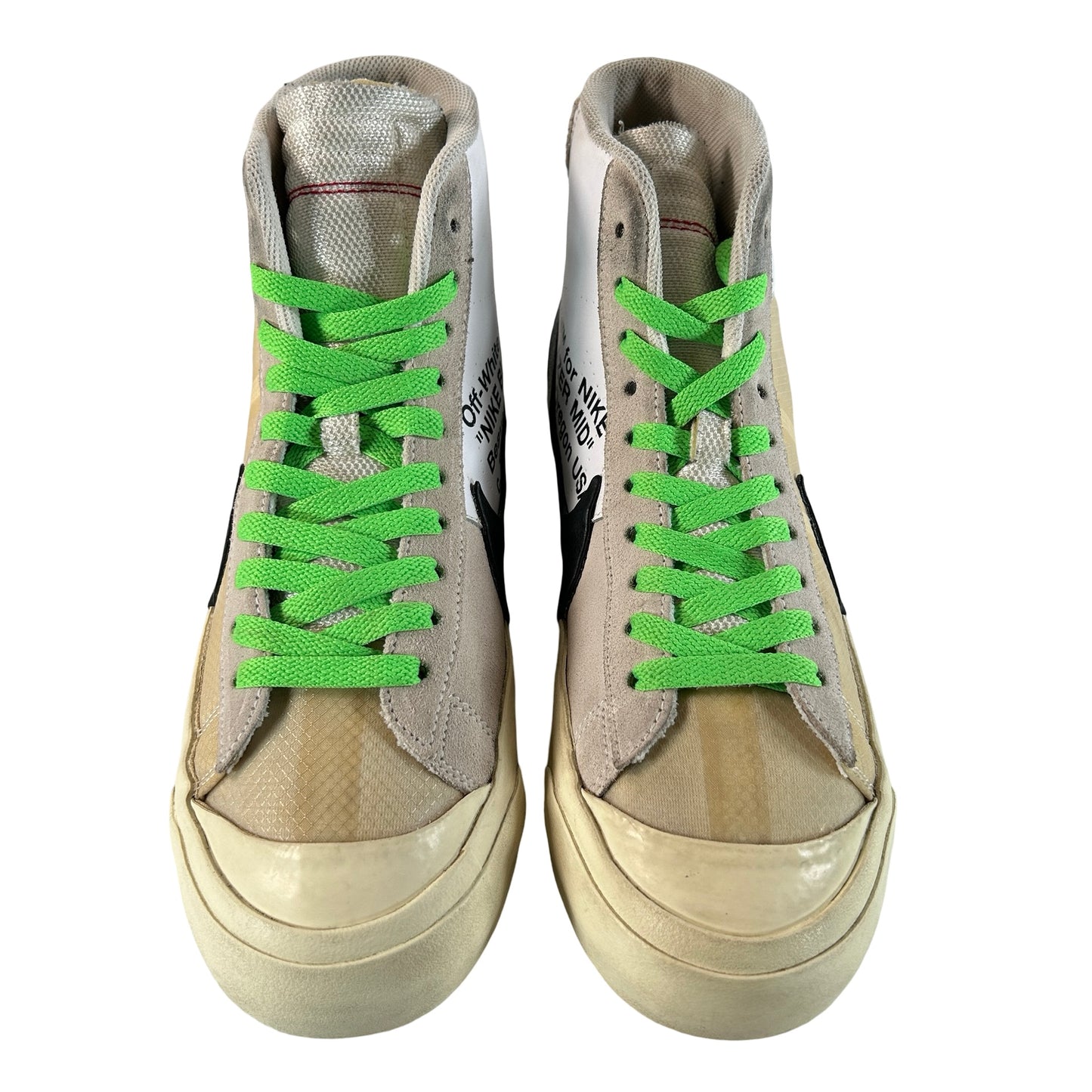 AA3832 100 Nike Blazer Mid Off-White [USED] - 9 M (Used) (Replace box)