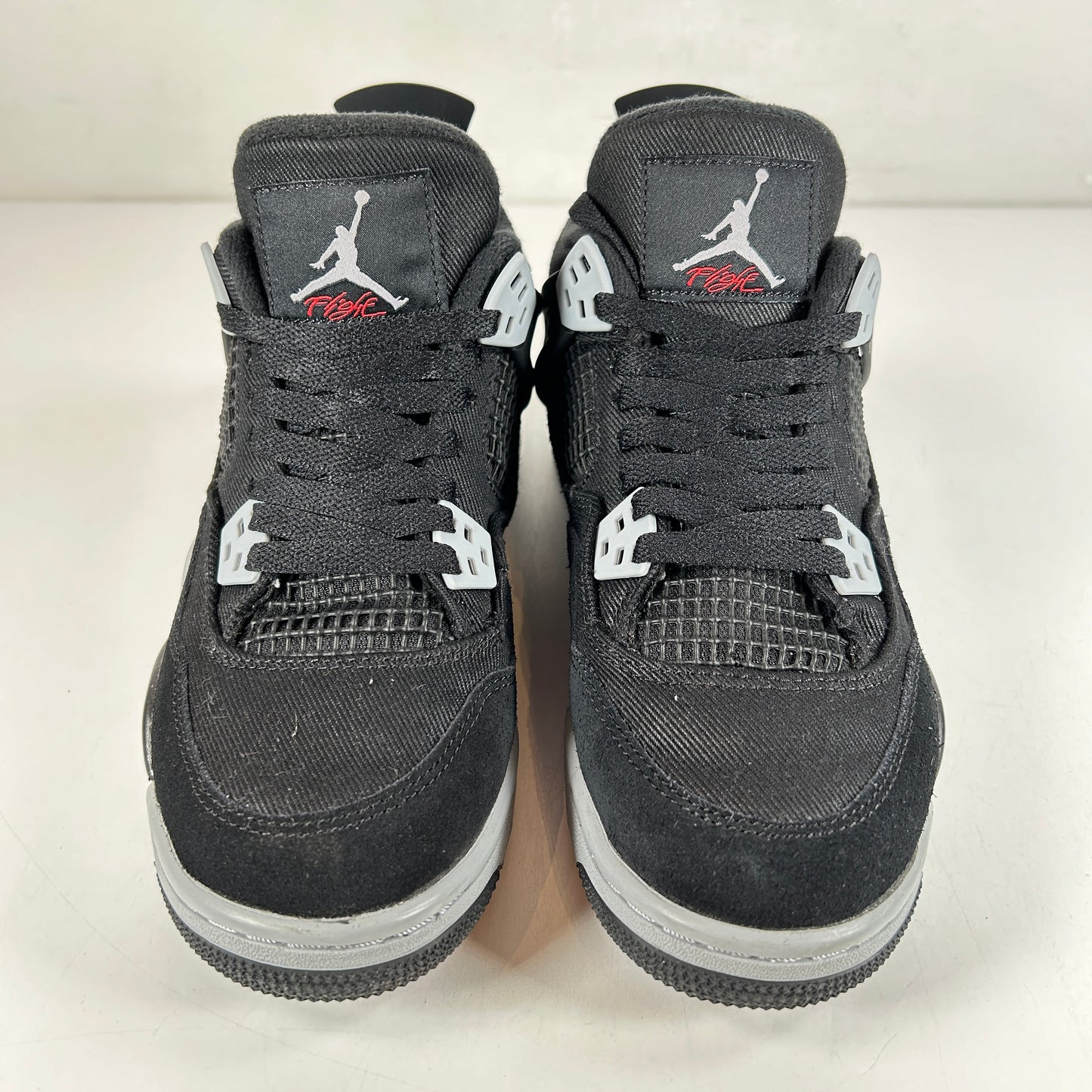 DV0553 006 Jordan 4 Retro Black Canvas GS [USED] - 5.5 Y (Used)