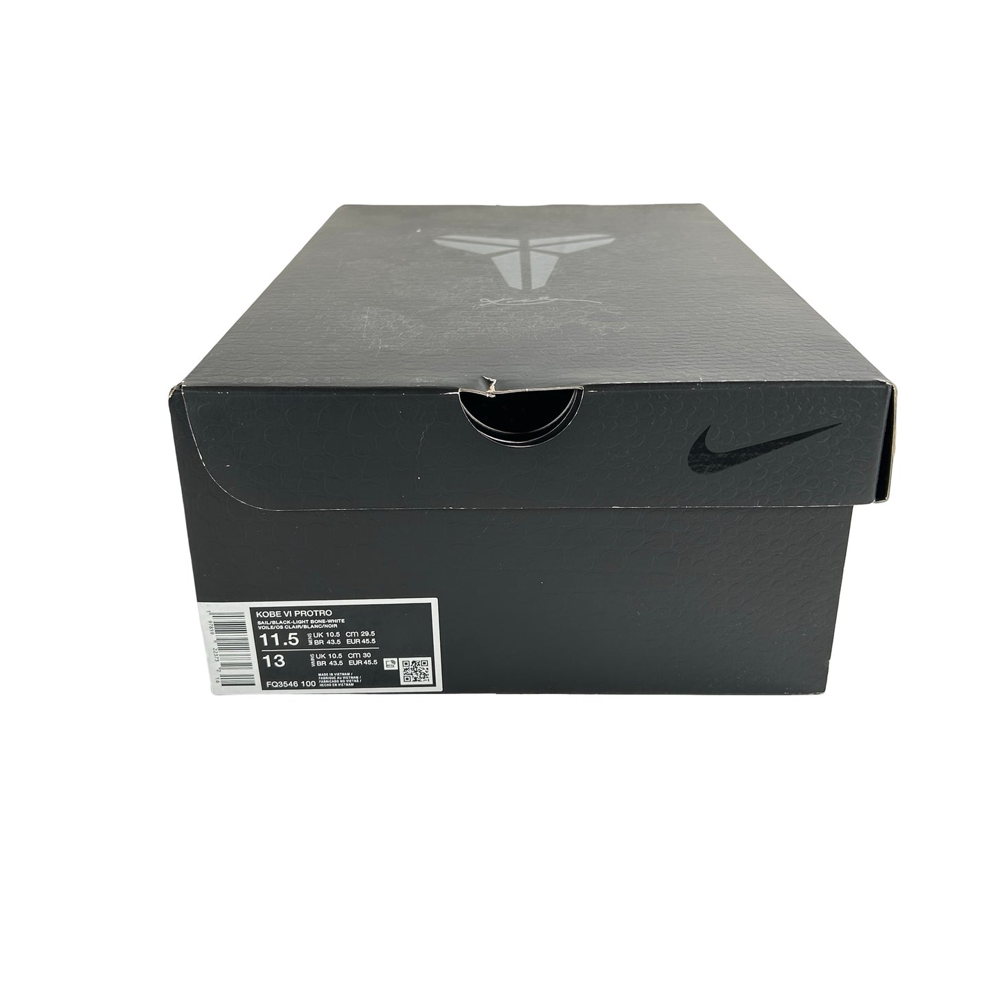 FQ3546 100 Nike Kobe 6 Protro Sail All-Star [USED] - 11.5 M (Used)